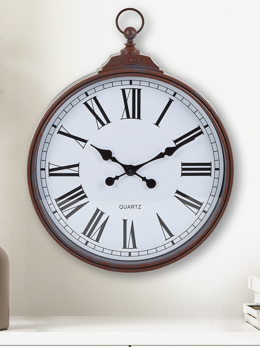 Home Centre Corsica Fortune Brown & White Printed Round Contemporary Analogue Wall Clock
Home Centre Corsica Fortune Brown & White Printed Round Contemporary Analogue Wall Clock
