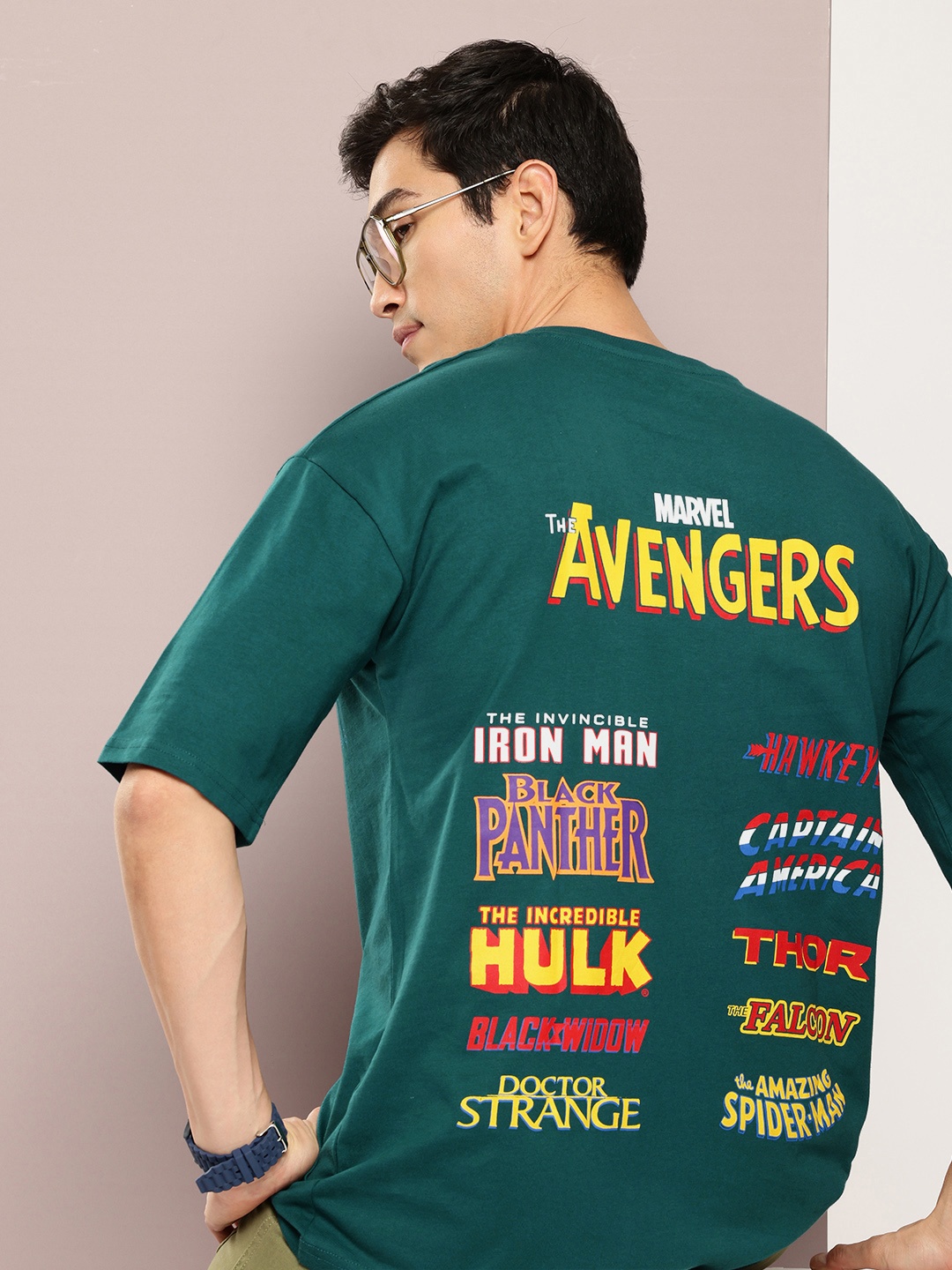 Kook N Keech Marvel Typography Printed Drop-Shoulder Sleeves Pure Cotton Oversized T-shirt, Green
Kook N Keech Marvel Typography Printed Drop-Shoulder Sleeves Pure Cotton Oversized T-shirt, Green