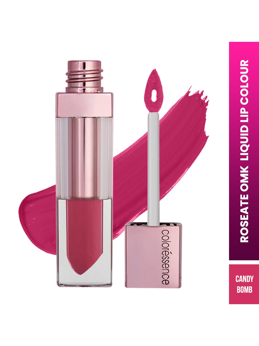 Coloressence Roseate Omk Non-Transfer Liquid Lip Colour - 6ml - Candy Bomb - OMK - 6, Pink
Coloressence Roseate Omk Non-Transfer Liquid Lip Colour - 6ml - Candy Bomb - OMK - 6, Pink