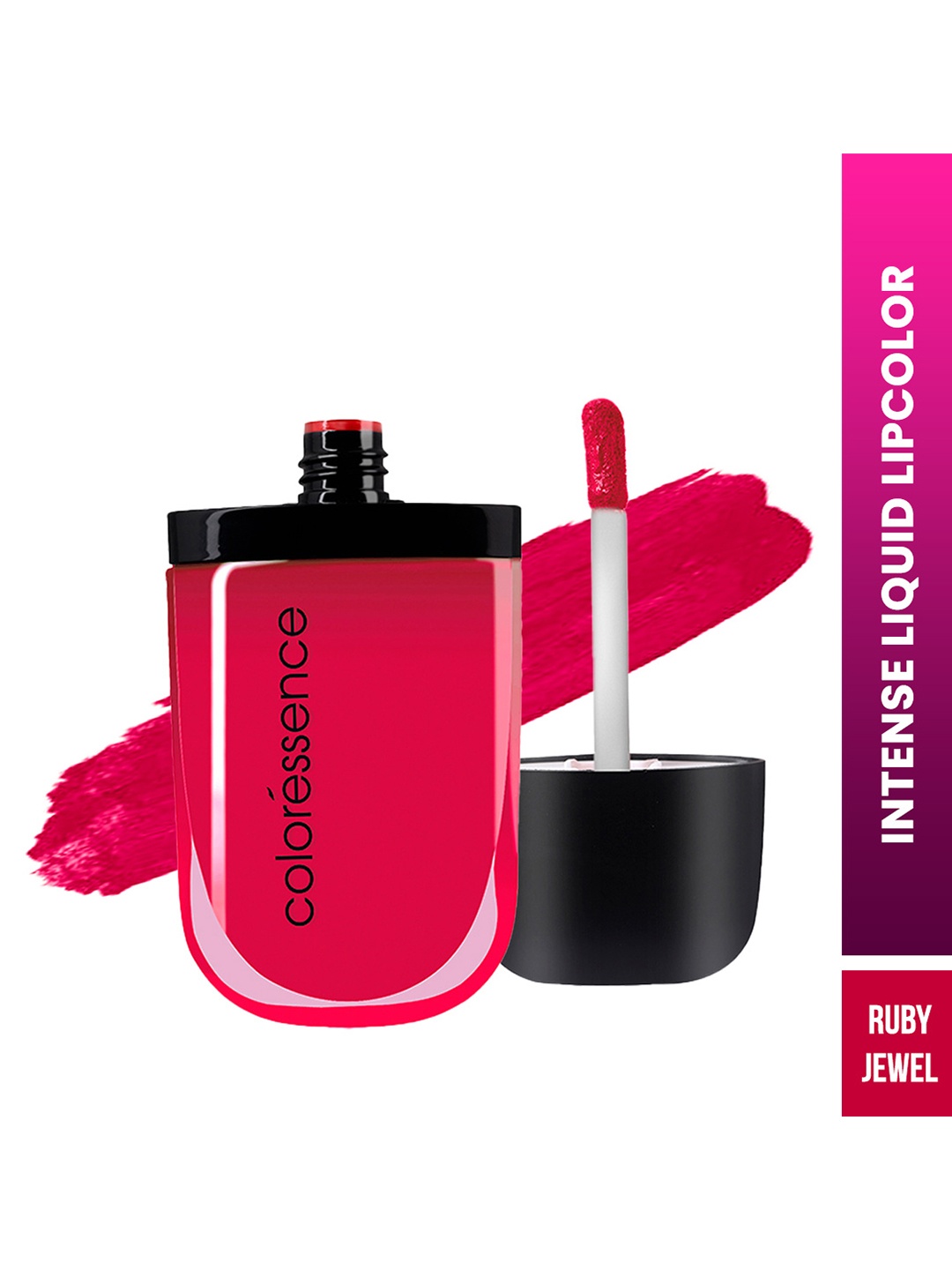 Coloressence Intense Long Lasting Liquid Lip colour - 8 ml - Ruby Jewel - LLC - 11, Red
Coloressence Intense Long Lasting Liquid Lip colour - 8 ml - Ruby Jewel - LLC - 11, Red