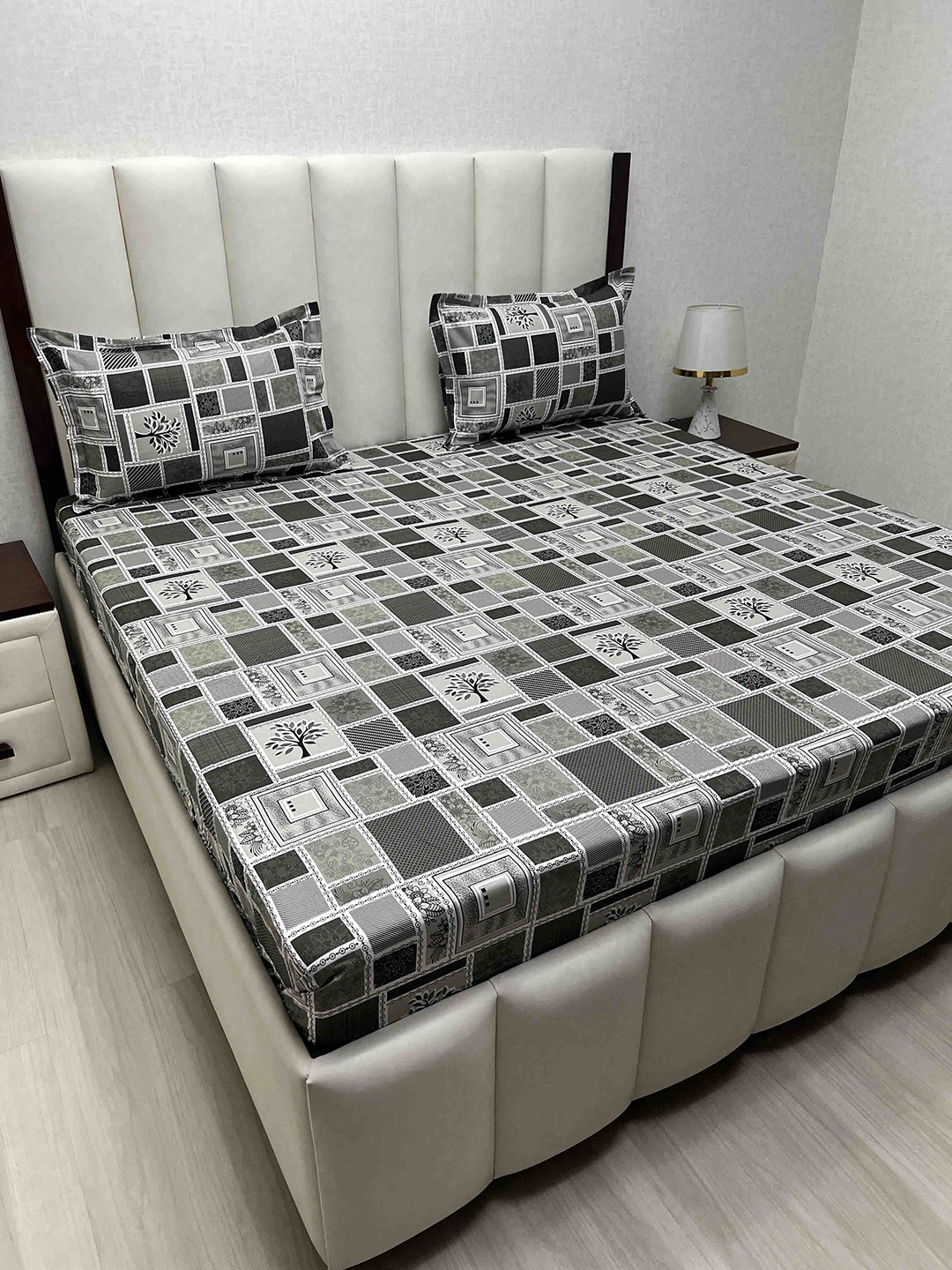 Pure Decor Velar Sib Green Floral Pure Cotton 300 TC King Bedsheet & 2 Pillow Covers
Pure Decor Velar Sib Green Floral Pure Cotton 300 TC King Bedsheet & 2 Pillow Covers
