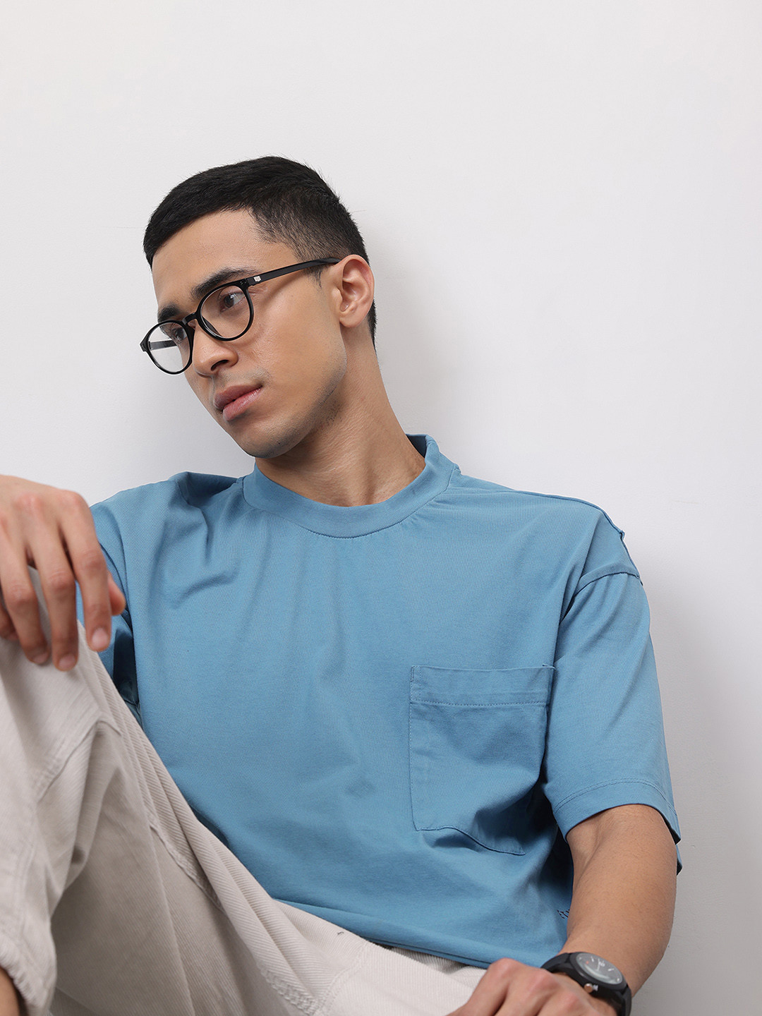 ether 365 Essentials Relaxed Fit Cotton T-shirt, Blue
ether 365 Essentials Relaxed Fit Cotton T-shirt, Blue