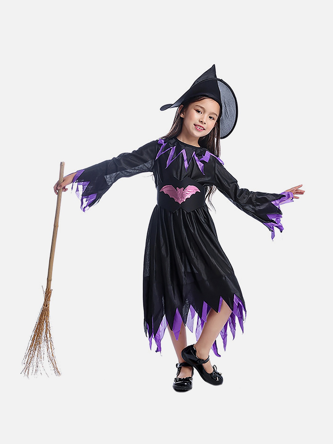 Little Surprise Box LLP Purple Bat Witch Kids Halloween Costume Dress Up, Black
Little Surprise Box LLP Purple Bat Witch Kids Halloween Costume Dress Up, Black