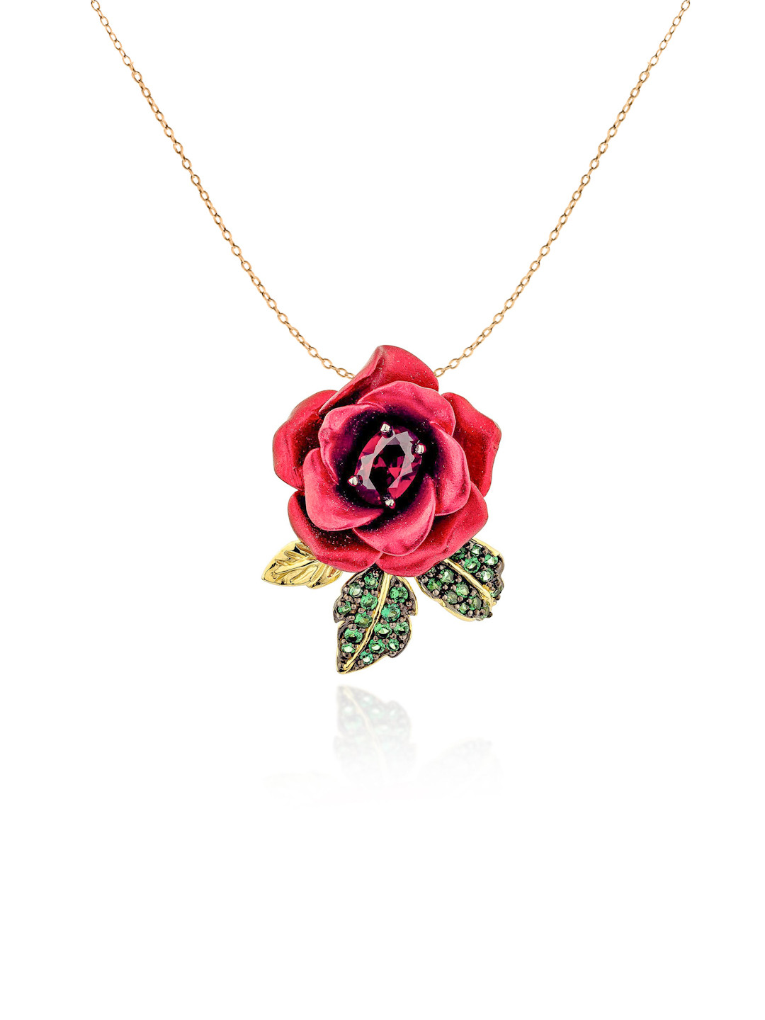 MISS JO 925 Sterling Silver Gold-Plated Cubic Zirconia Crystals Studded Pendant With Chain
MISS JO 925 Sterling Silver Gold-Plated Cubic Zirconia Crystals Studded Pendant With Chain