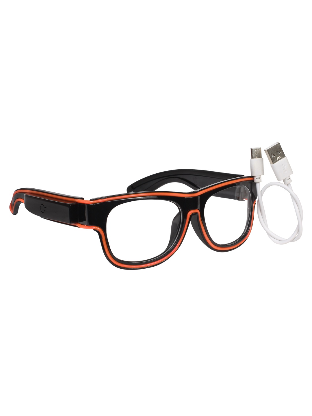 Hookaba Orange Jam Shade Unisex LED Party Halloween Live Concert Glasses, Transparent
Hookaba Orange Jam Shade Unisex LED Party Halloween Live Concert Glasses, Transparent