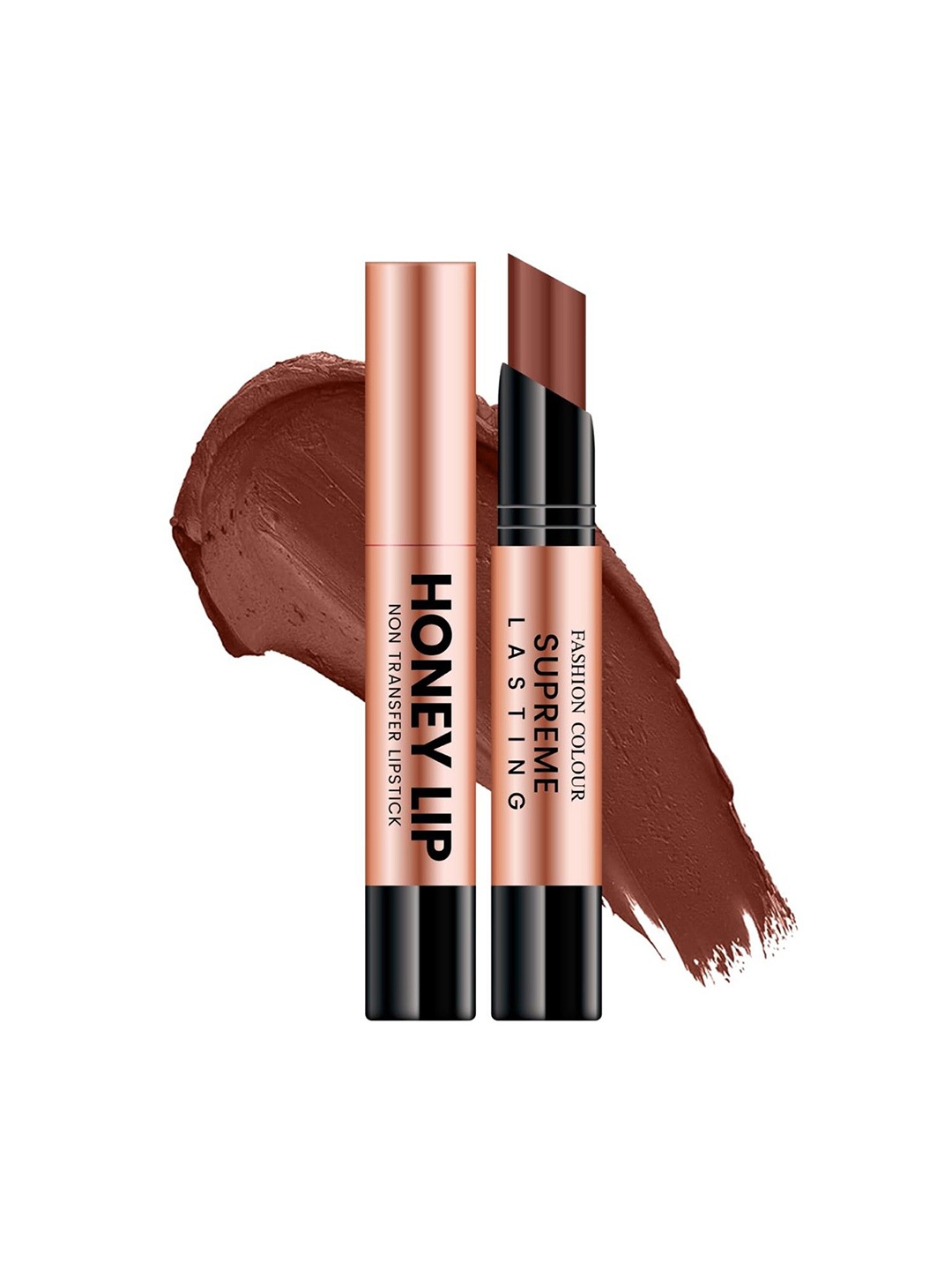Fashion Colour Honey Lip Non Transfer Matte Bullet Lipstick - 3 g - Auburn - 316, Brown
Fashion Colour Honey Lip Non Transfer Matte Bullet Lipstick - 3 g - Auburn - 316, Brown