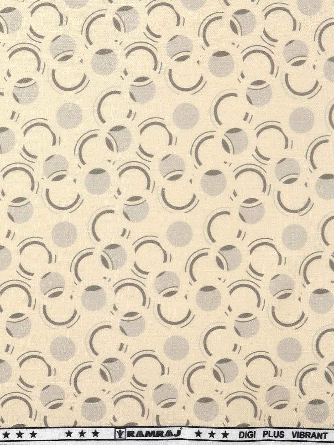 Ramraj Men Printed Cotton Shirt Clothing Fabric, Beige
Ramraj Men Printed Cotton Shirt Clothing Fabric, Beige