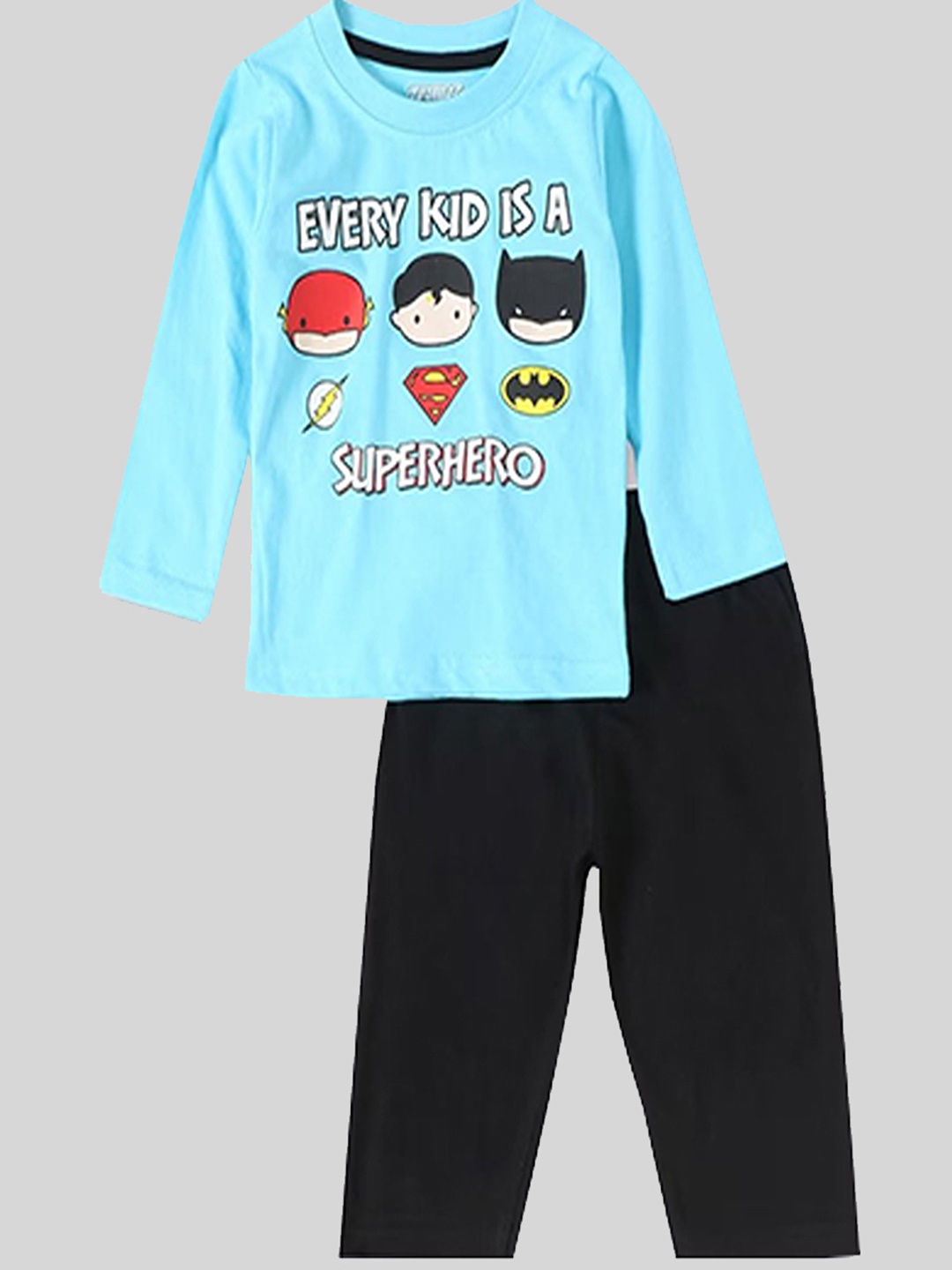 E-TEENZ Boys Printed Round Neck Long Sleeves Pure Cotton T-Shirt With Pyjama Set, Blue
E-TEENZ Boys Printed Round Neck Long Sleeves Pure Cotton T-Shirt With Pyjama Set, Blue