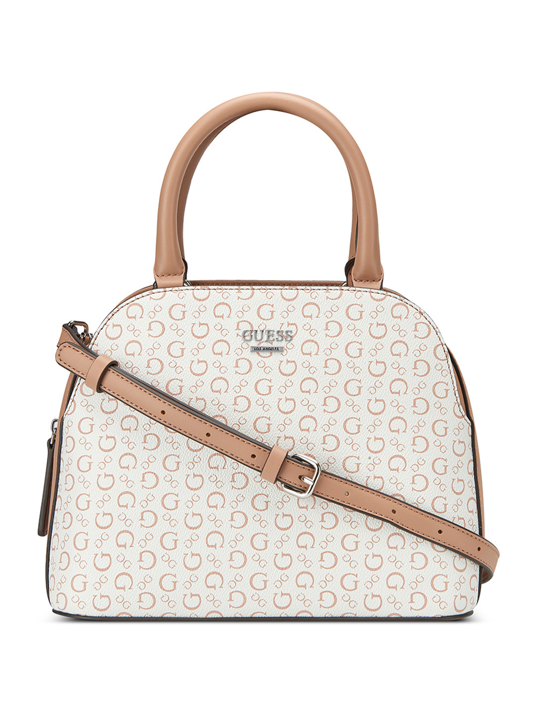 GUESS Women Printed Structured Satchel, Grey
GUESS Women Printed Structured Satchel, Grey