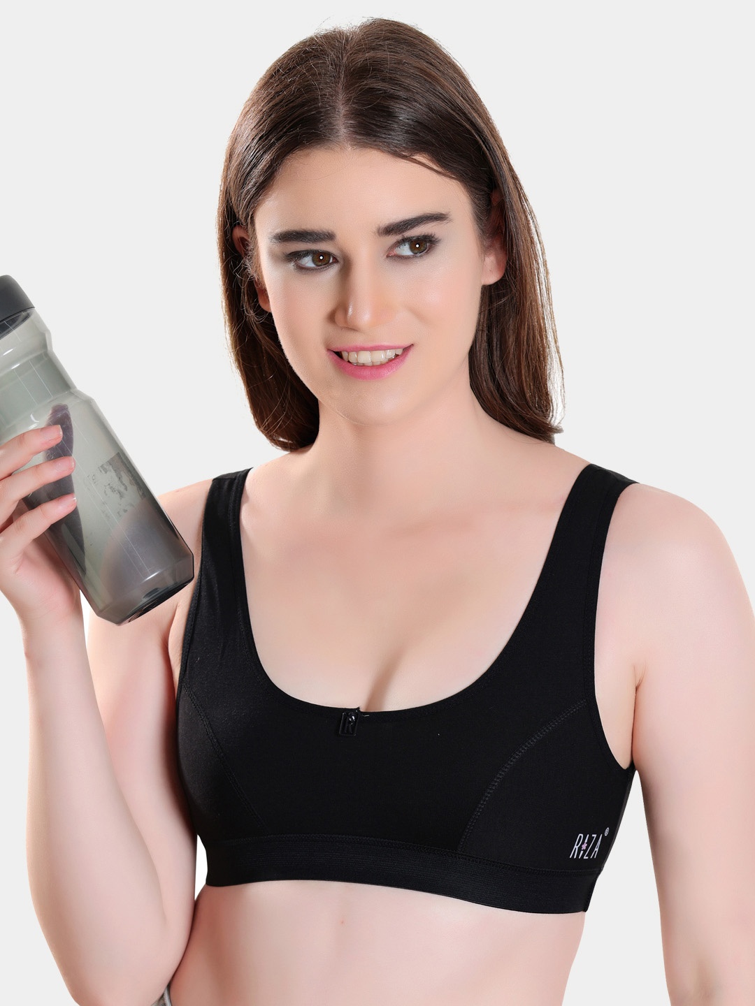 Trylo Beginner Bra For Teenage Girls Combed Cotton Fabric Non-Padded Non-Wired Pop-On Bra, Black
Trylo Beginner Bra For Teenage Girls Combed Cotton Fabric Non-Padded Non-Wired Pop-On Bra, Black