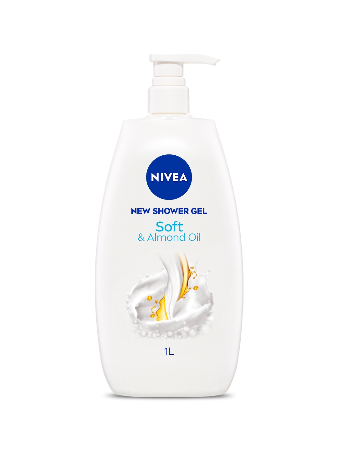 Nivea Soft & Almond Oil Shower Gel with Vitamin C & E for Healthy & Nourished Skin - 1 L, White
Nivea Soft & Almond Oil Shower Gel with Vitamin C & E for Healthy & Nourished Skin - 1 L, White