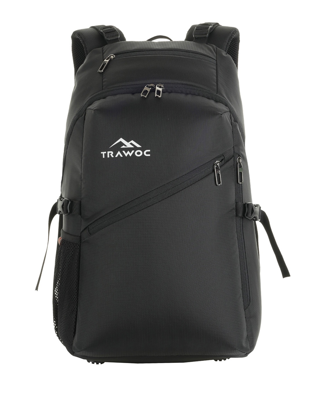 TRAWOC VIPER Unisex Solid 40L Travel Backpack with Laptop Compartment Rain Cover, Black
TRAWOC VIPER Unisex Solid 40L Travel Backpack with Laptop Compartment Rain Cover, Black