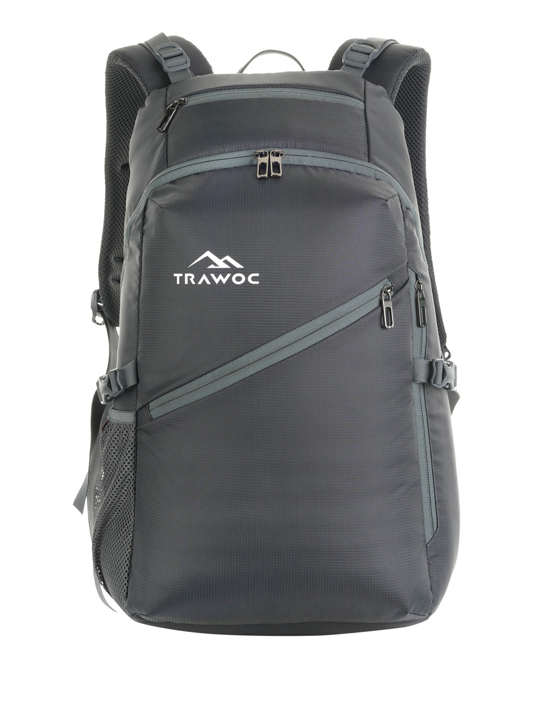 TRAWOC VIPER Unisex Solid 40L Travel Backpack with Laptop Compartment Rain Cover, Grey
TRAWOC VIPER Unisex Solid 40L Travel Backpack with Laptop Compartment Rain Cover, Grey