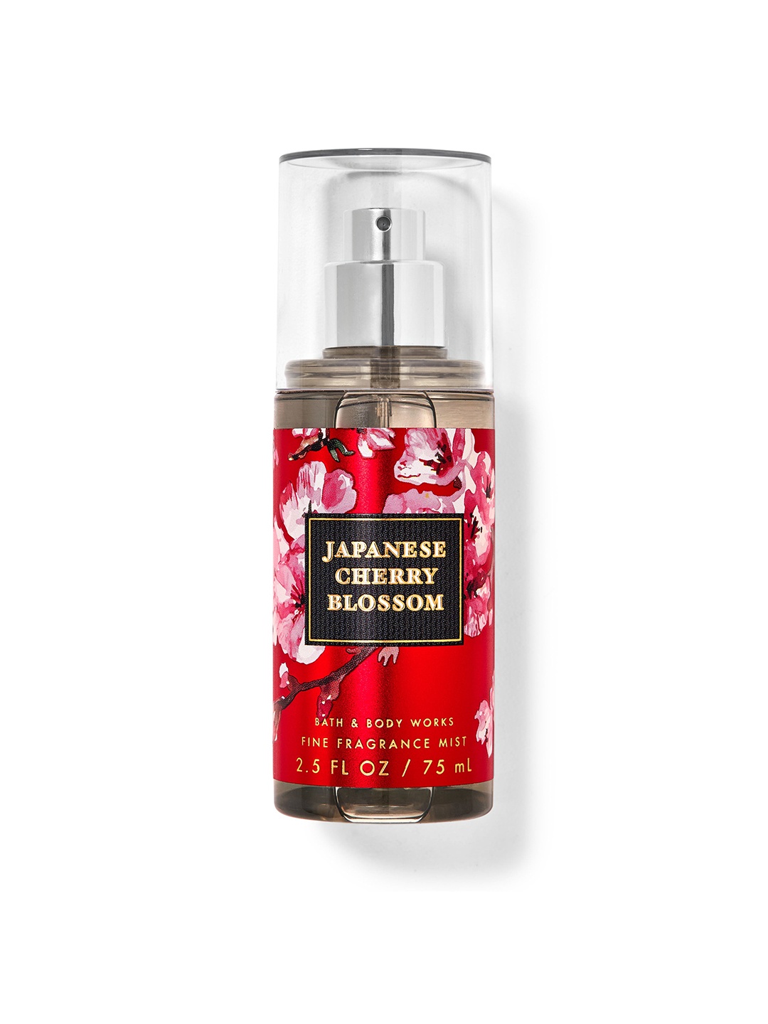 Bath & Body Works Japanese Cherry Blossom Travel Size Fine Fragrance Body Mist - 75ml, Red
Bath & Body Works Japanese Cherry Blossom Travel Size Fine Fragrance Body Mist - 75ml, Red