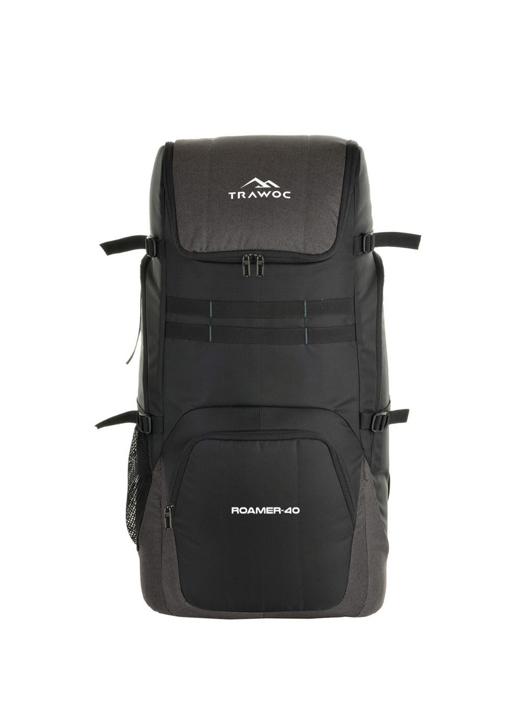 TRAWOC ROAMER Solid 40L Travel Rucksack with Rain Cover for Casual & Travel Use, Black
TRAWOC ROAMER Solid 40L Travel Rucksack with Rain Cover for Casual & Travel Use, Black