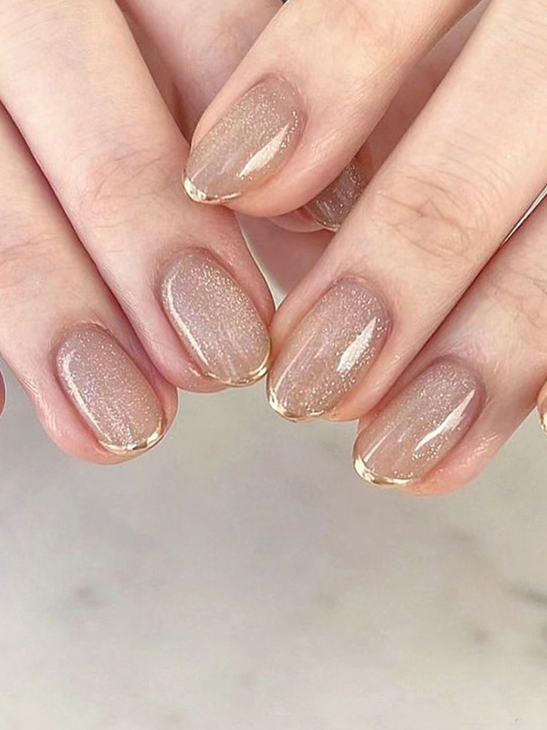 The Pink Truck Set of 24 Oval Shaped Reusable Artificial Nails With Glue - Cat Eye Effect, Brown
The Pink Truck Set of 24 Oval Shaped Reusable Artificial Nails With Glue - Cat Eye Effect, Brown