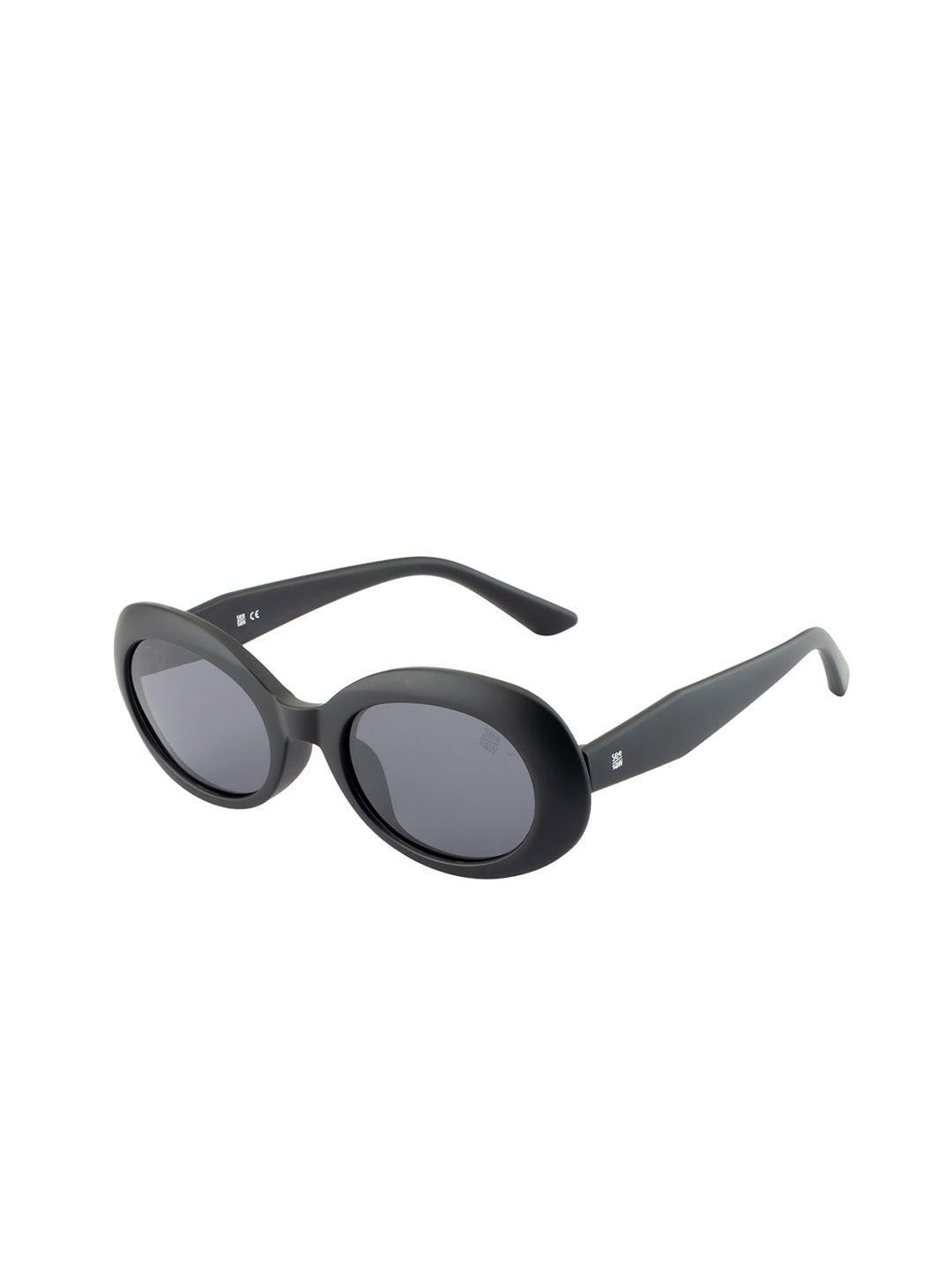 SEESAW Girls Black Lens Black TR90 Oval Sunglass with 100% UV Protection - Ideal for Kids 8-12 Yrs
SEESAW Girls Black Lens Black TR90 Oval Sunglass with 100% UV Protection - Ideal for Kids 8-12 Yrs