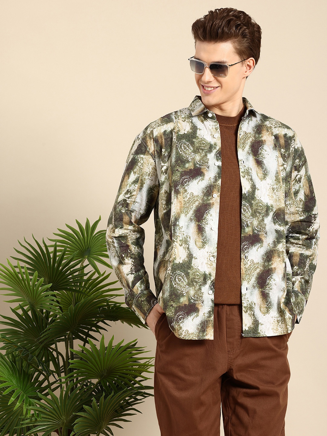 Mast & Harbour Printed Drop-Shoulder Sleeves Relaxed Fit Pure Cotton Casual Shirt, Multi
Mast & Harbour Printed Drop-Shoulder Sleeves Relaxed Fit Pure Cotton Casual Shirt, Multi
