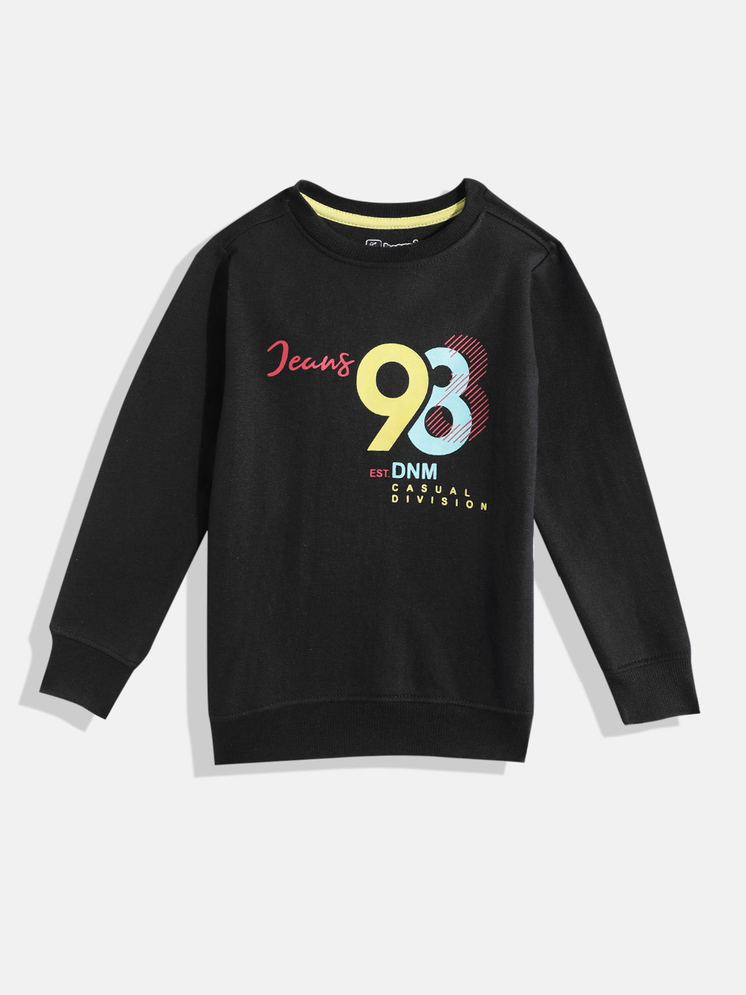 Eteenz Boys Typography Printed Sweatshirt, Black
Eteenz Boys Typography Printed Sweatshirt, Black