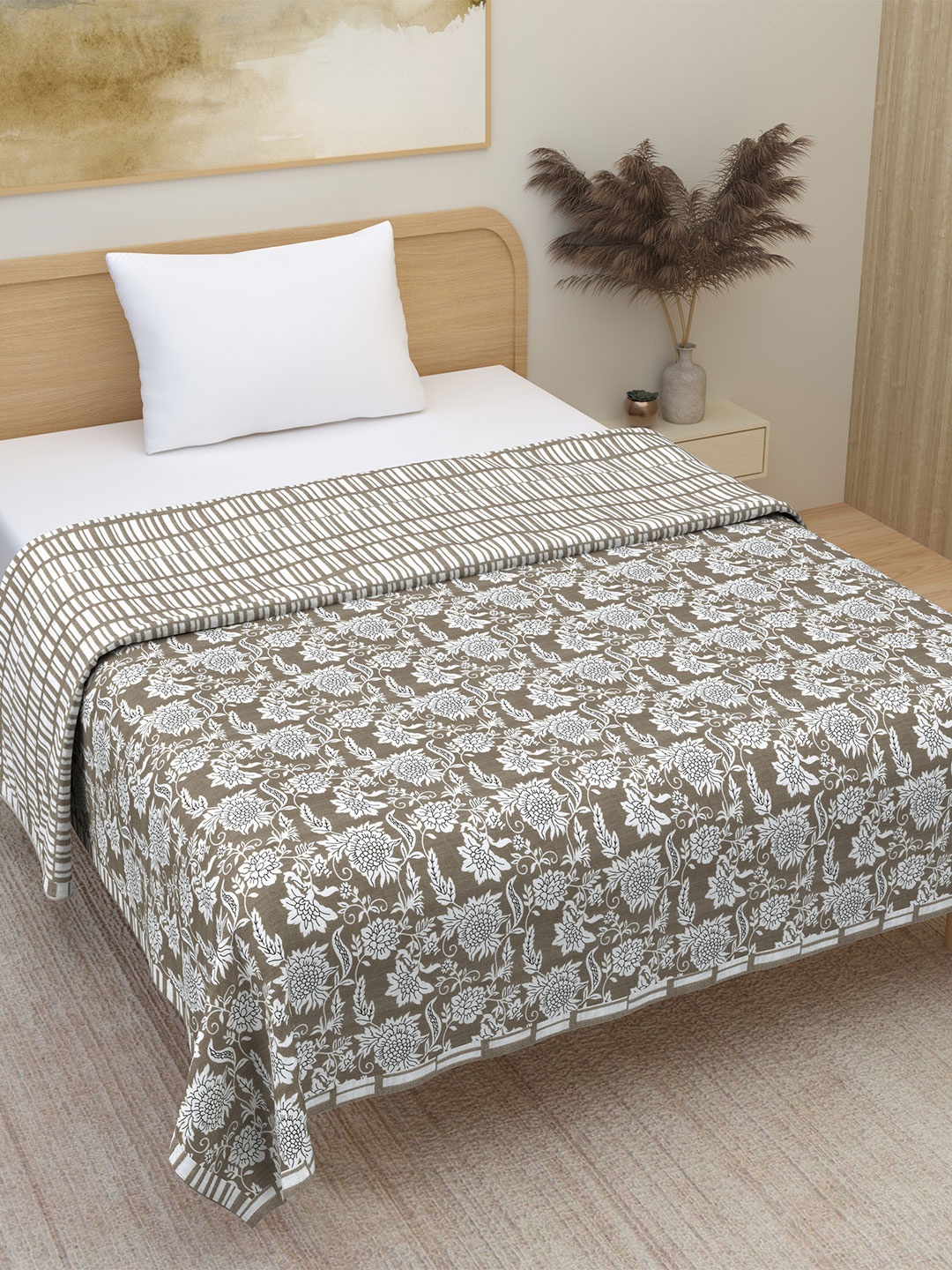 Plarsh Comfort Pack of 2 Premium Soft Flannel Pure Cotton Reversible Single Bed Dohar, White
Plarsh Comfort Pack of 2 Premium Soft Flannel Pure Cotton Reversible Single Bed Dohar, White