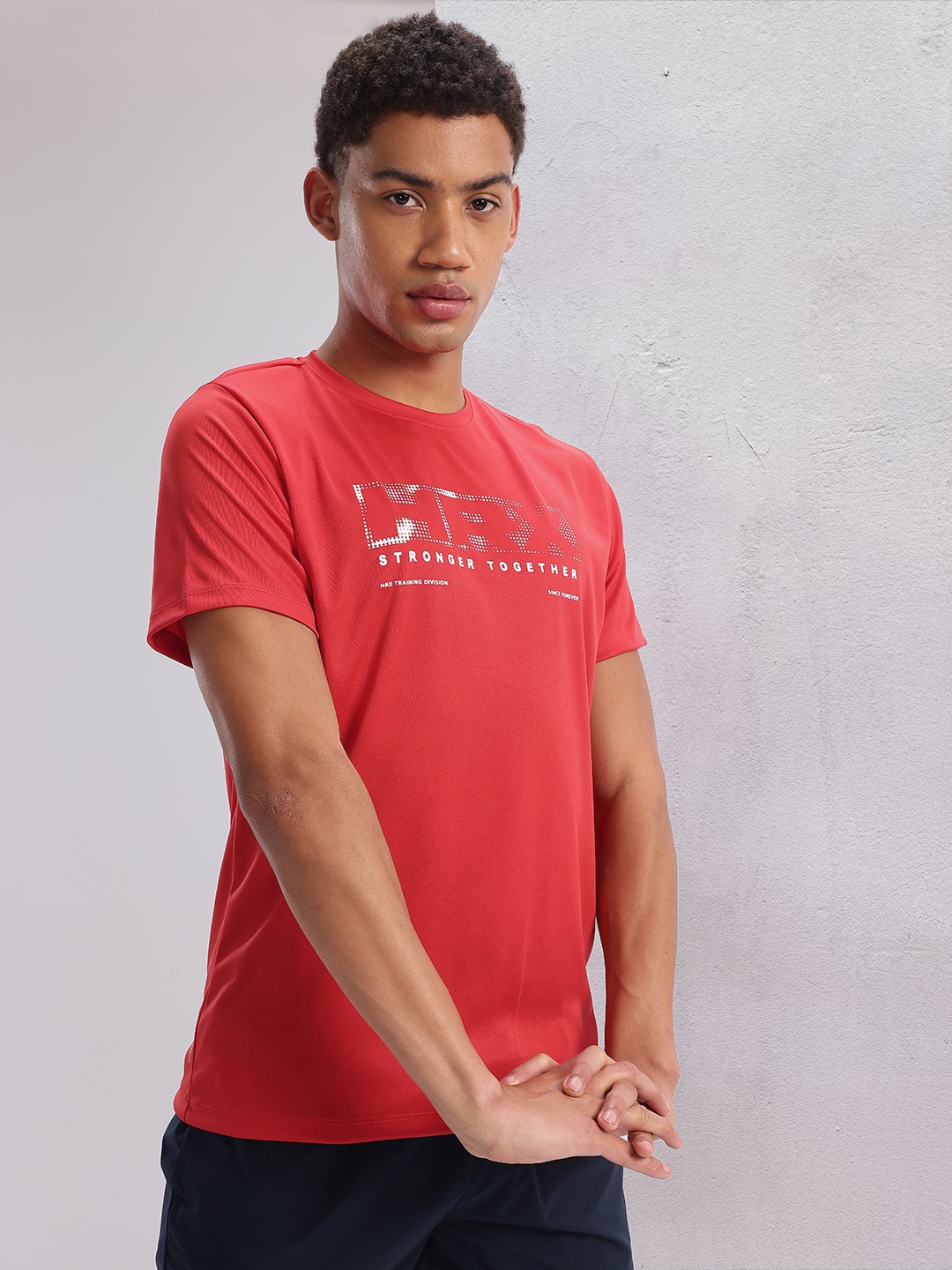 HRX by Hrithik Roshan Twin Collection Brand Logo Printed Rapid-Dry Training T-shirt, Red
HRX by Hrithik Roshan Twin Collection Brand Logo Printed Rapid-Dry Training T-shirt, Red
