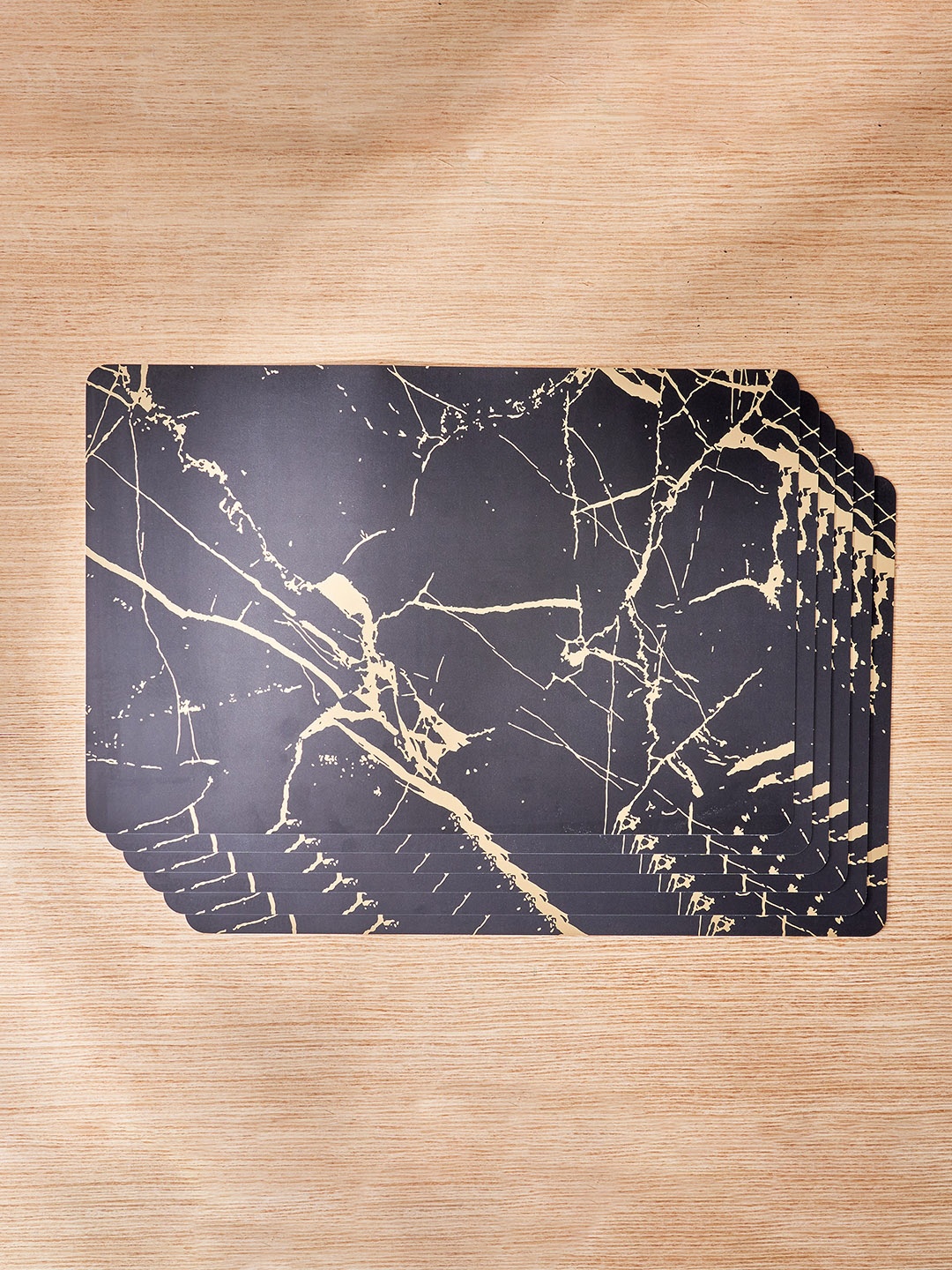 Home Centre Blanco Black & Brown 6 Pieces Abstract Printed Rectangular Table Placemats
Home Centre Blanco Black & Brown 6 Pieces Abstract Printed Rectangular Table Placemats