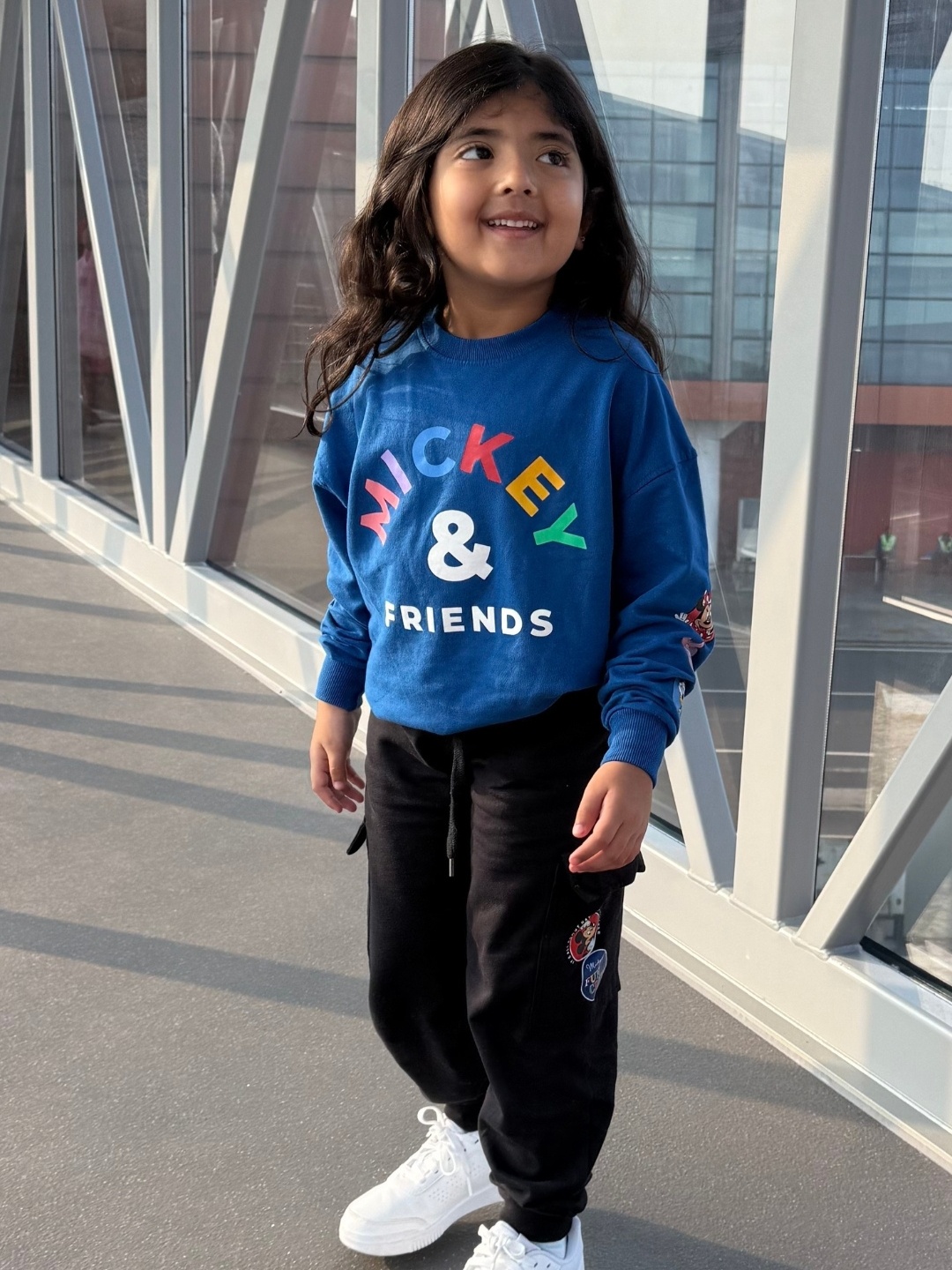 Nap Chief Kids Unisex Mickey & Friends Pure Cotton Oversized Sweatshirt with Cargo Joggers, Blue
Nap Chief Kids Unisex Mickey & Friends Pure Cotton Oversized Sweatshirt with Cargo Joggers, Blue