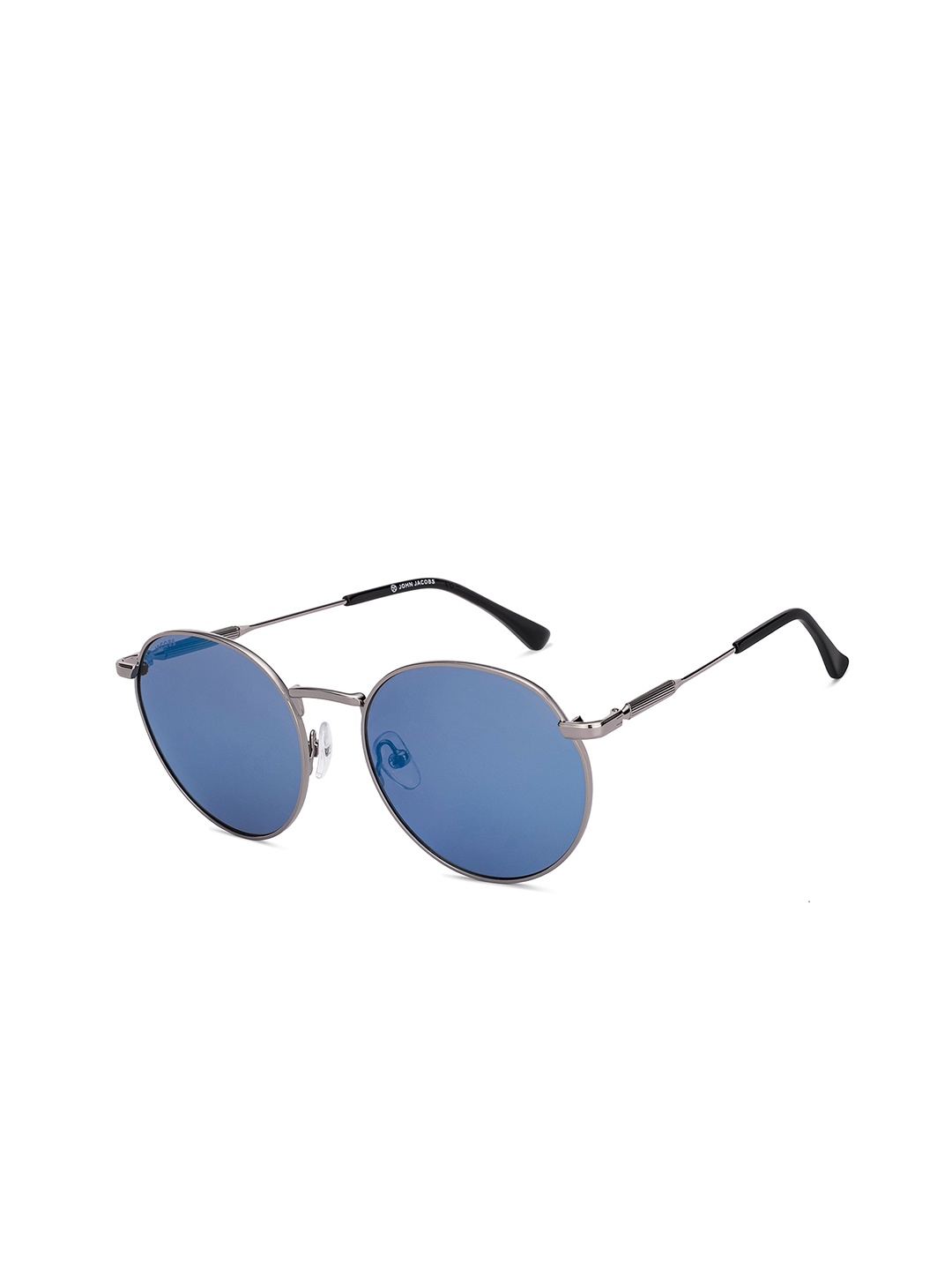 John Jacobs Unisex Round Sunglasses with Polarised and UV Protected Lens-222542, Blue
John Jacobs Unisex Round Sunglasses with Polarised and UV Protected Lens-222542, Blue
