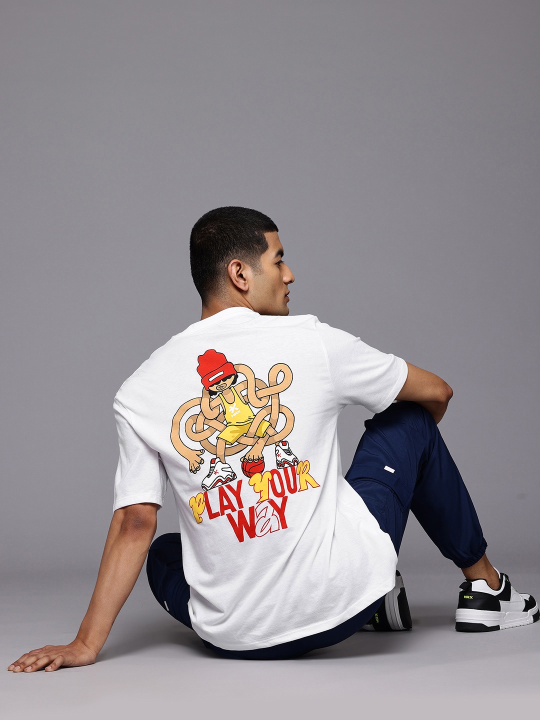 HRX by Hrithik Roshan Placement Print Regular Fit Lifestyle T-shirt, White
HRX by Hrithik Roshan Placement Print Regular Fit Lifestyle T-shirt, White