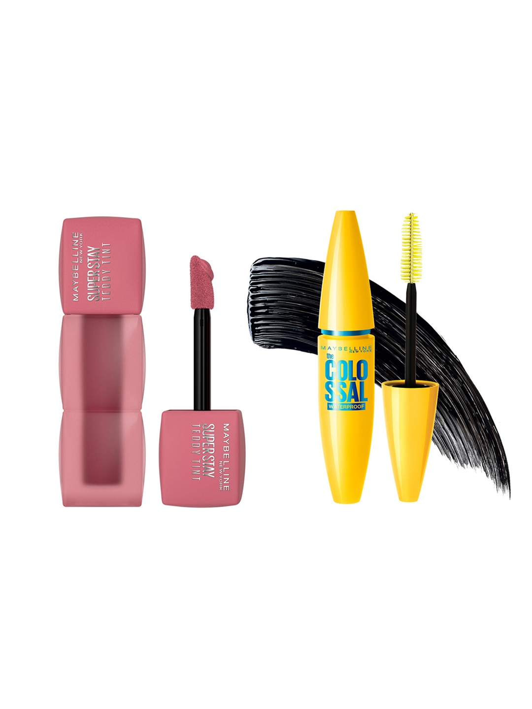 Maybelline Tint Lip & Cheek Color 5 ml - Knee Hight 55 & Mascara 10 g - Black Combo, Pink
Maybelline Tint Lip & Cheek Color 5 ml - Knee Hight 55 & Mascara 10 g - Black Combo, Pink