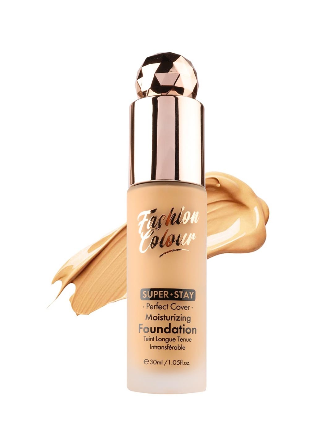 Fashion Colour Super Stay Perfect Cover Moisturizing Foundation 30 ml - Golden Beige 03
Fashion Colour Super Stay Perfect Cover Moisturizing Foundation 30 ml - Golden Beige 03