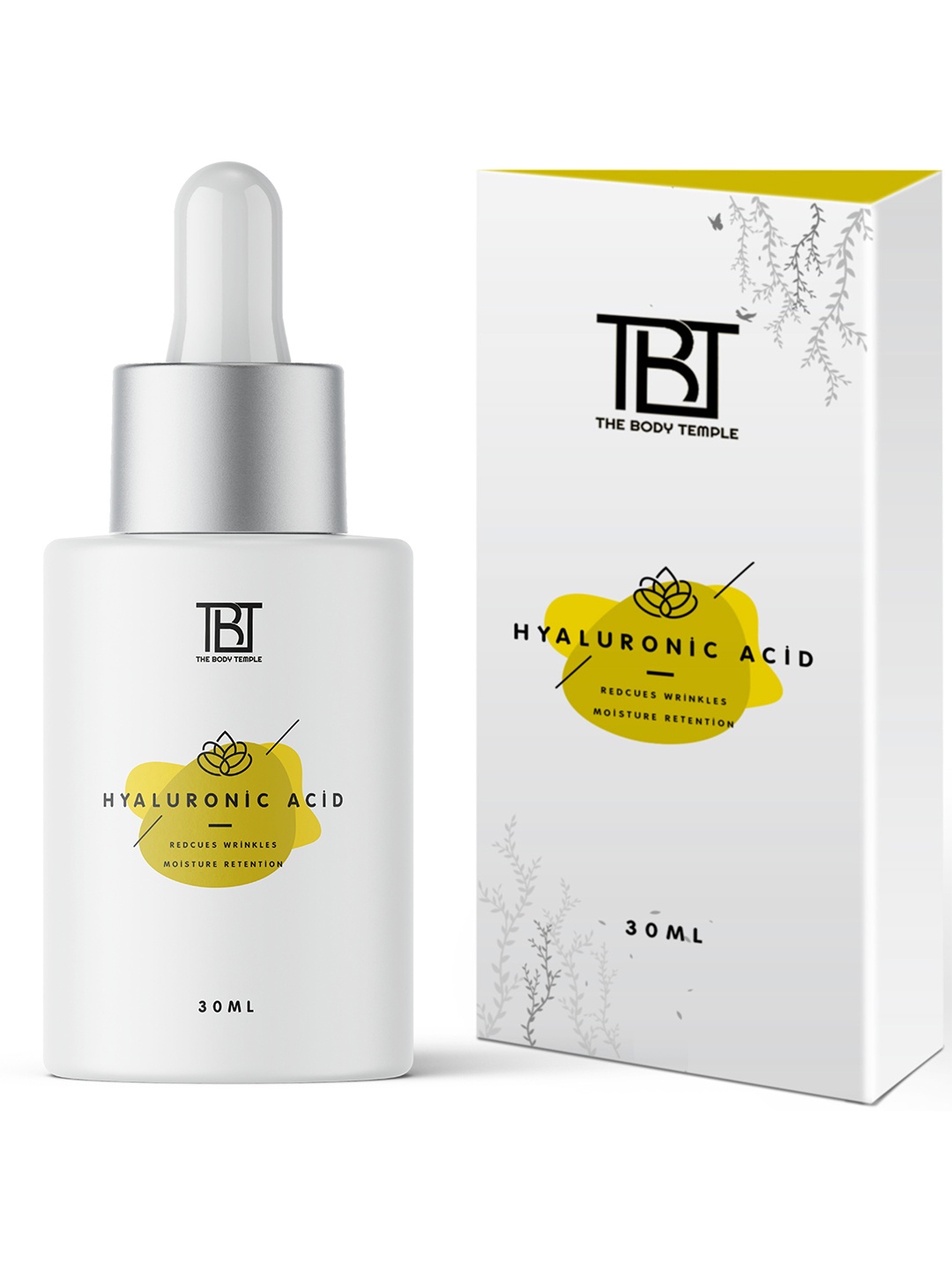 The Body Temple 2% Hyaluronic Acid Serum For Intense Hydration Glowing Skin- 30 ml, White
The Body Temple 2% Hyaluronic Acid Serum For Intense Hydration Glowing Skin- 30 ml, White