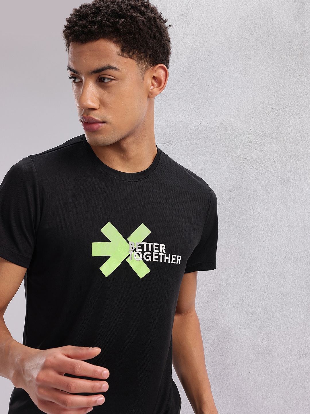 HRX by Hrithik Roshan Couple Tee Collection Brand Logo Print Rapid-Dry Running T-shirt, Black
HRX by Hrithik Roshan Couple Tee Collection Brand Logo Print Rapid-Dry Running T-shirt, Black