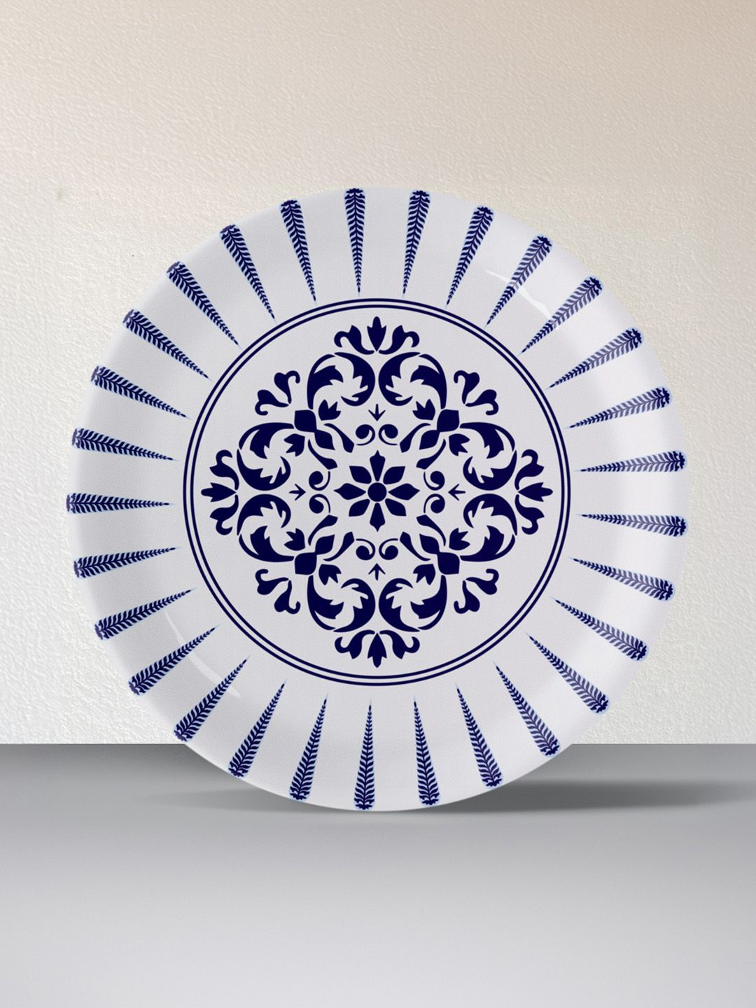nestroots White & Blue Elegant Blue Pottery symmetry floral Printed Ceramic Wall Decor
nestroots White & Blue Elegant Blue Pottery symmetry floral Printed Ceramic Wall Decor