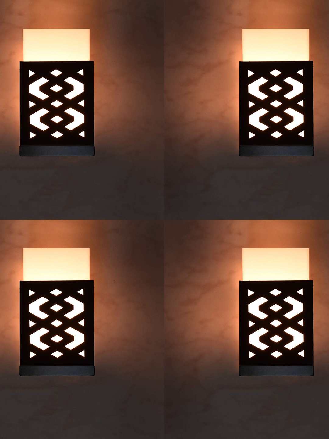 Gojeeva Black & White 4 Pieces Textured Contemporary Wooden Rectangle Shaped Wall Lamp
Gojeeva Black & White 4 Pieces Textured Contemporary Wooden Rectangle Shaped Wall Lamp