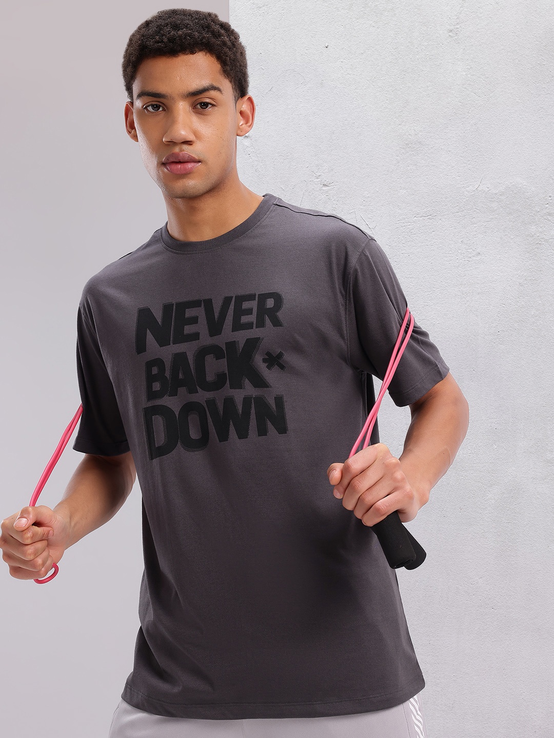 HRX by Hrithik Roshan Typography Printed Relaxed Fit Training T-shirt, Grey
HRX by Hrithik Roshan Typography Printed Relaxed Fit Training T-shirt, Grey