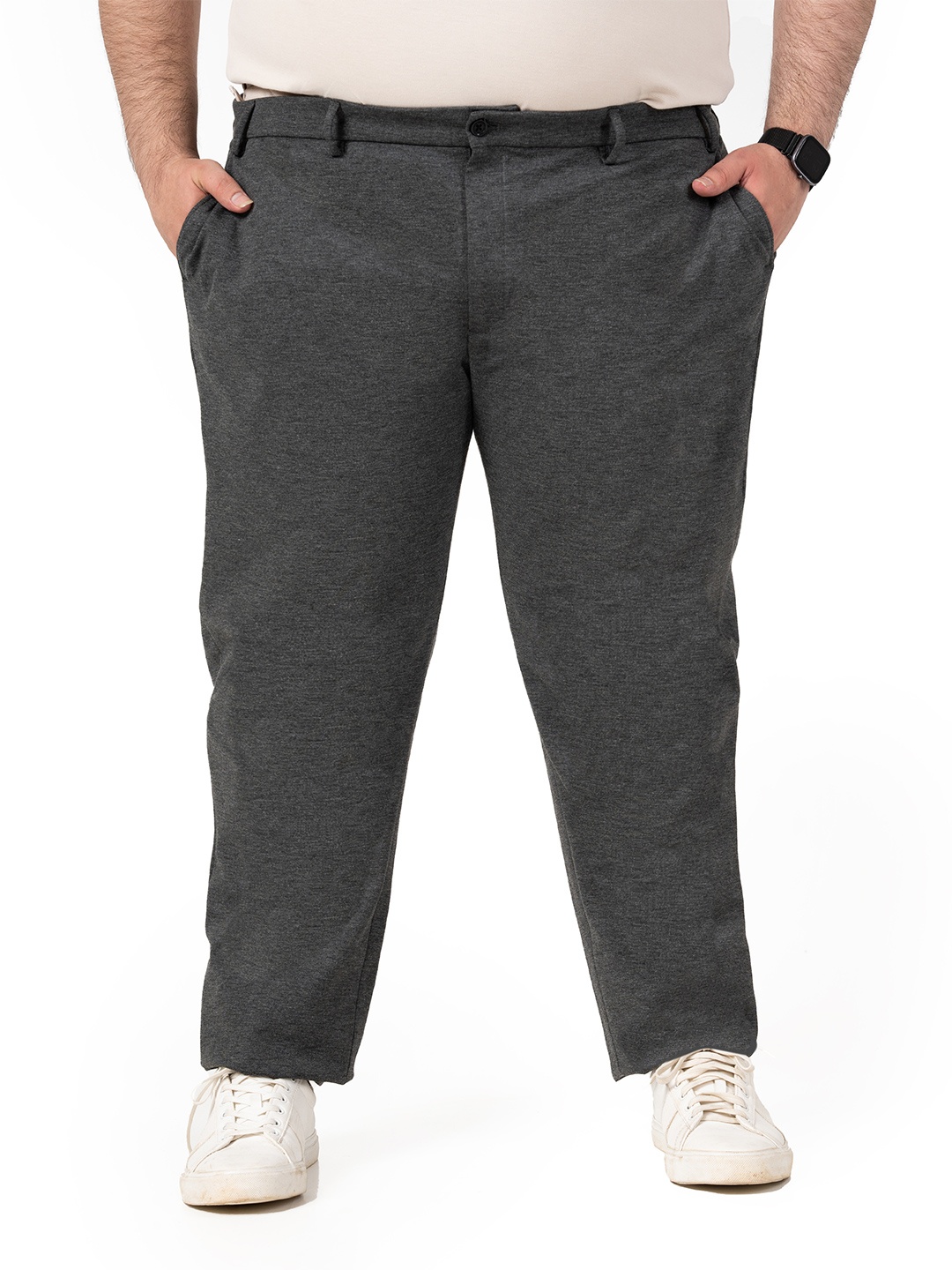 The Pant Project Men Slim Fit Soft Stretch Comfort Wrinkle Free Formal Trousers, Charcoal
The Pant Project Men Slim Fit Soft Stretch Comfort Wrinkle Free Formal Trousers, Charcoal