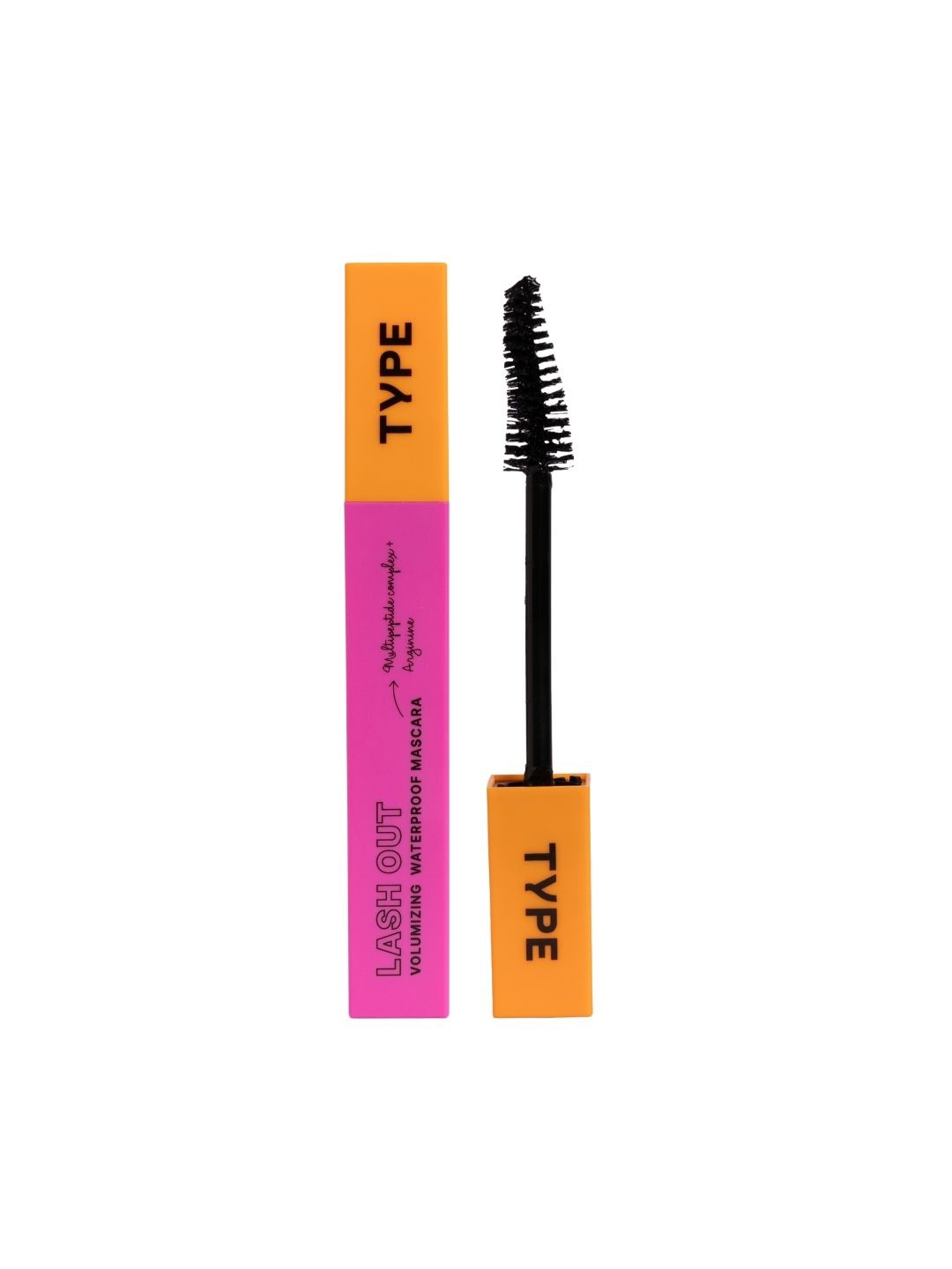 TYPE BEAUTY INC Lash Out Volumizing Mascara With Multipeptides & Arginine - 8 ml - Black
TYPE BEAUTY INC Lash Out Volumizing Mascara With Multipeptides & Arginine - 8 ml - Black