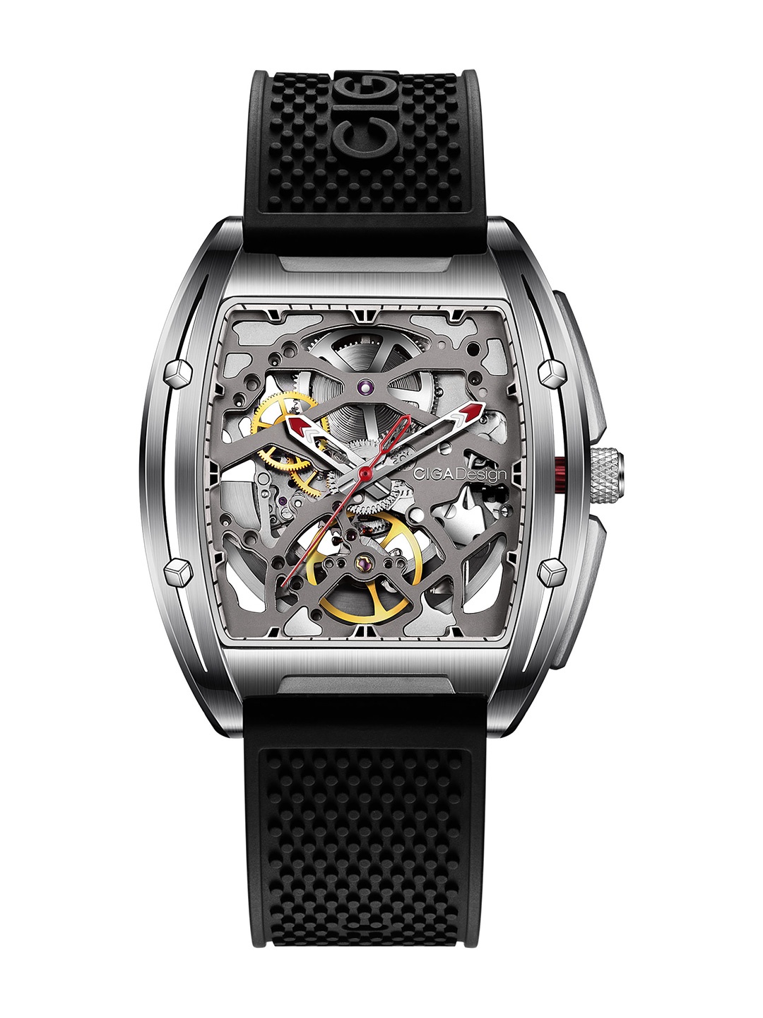 CIGA Design Men Dial & Straps Analogue Automatic Motion Powered Watch Z031-TITI-W15BK, Silver
CIGA Design Men Dial & Straps Analogue Automatic Motion Powered Watch Z031-TITI-W15BK, Silver