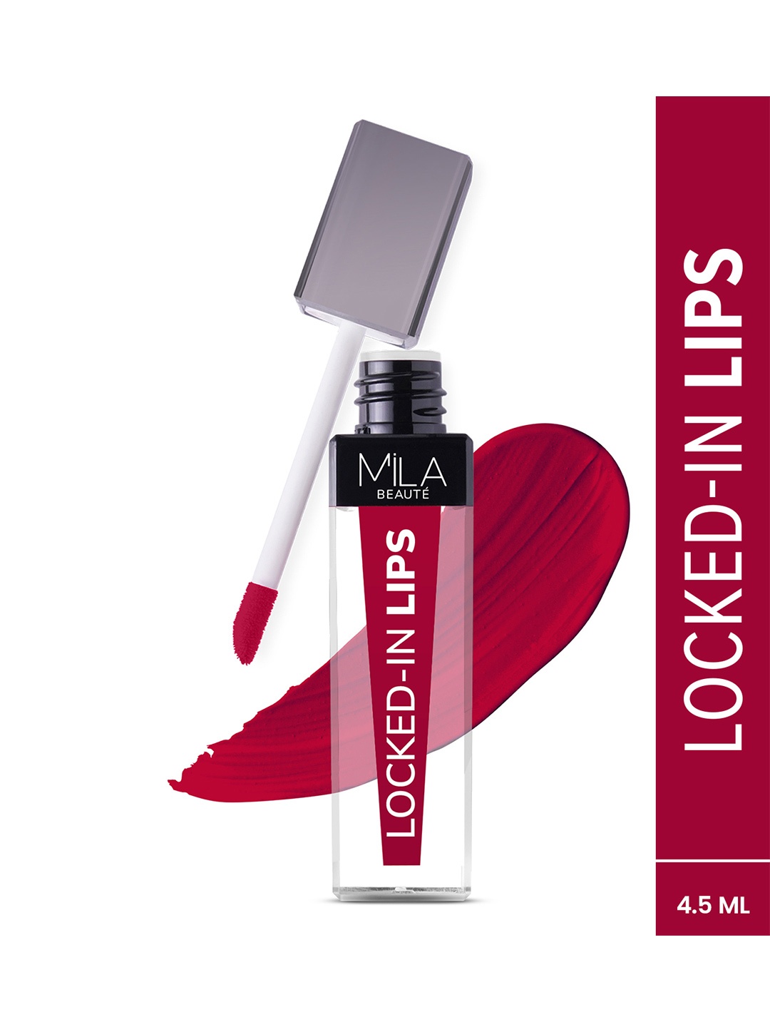 MILA BEAUTE Locked In Lips Transfer Proof Liquid Lipstick - 4.5ml Shade - Chilled Wine, Maroon
MILA BEAUTE Locked In Lips Transfer Proof Liquid Lipstick - 4.5ml Shade - Chilled Wine, Maroon