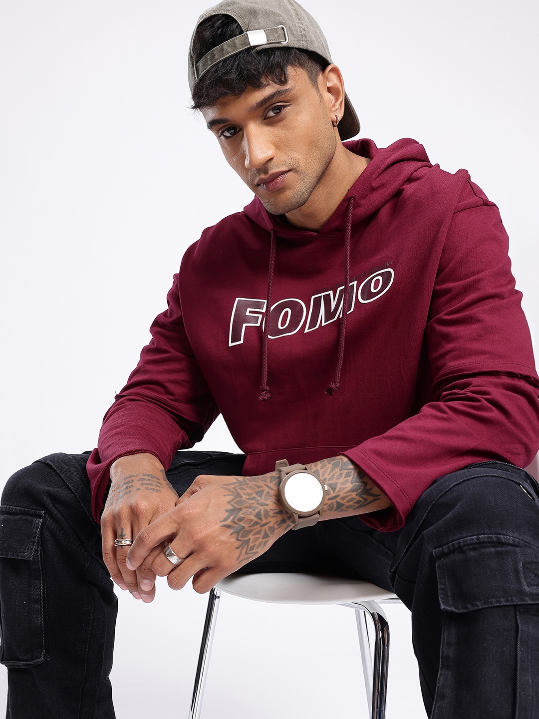 glitchez Streetwear Seoulmate Printed Cotton Terry Relaxed Fit Hooded Pullover Sweatshirt, Burgundy
glitchez Streetwear Seoulmate Printed Cotton Terry Relaxed Fit Hooded Pullover Sweatshirt, Burgundy