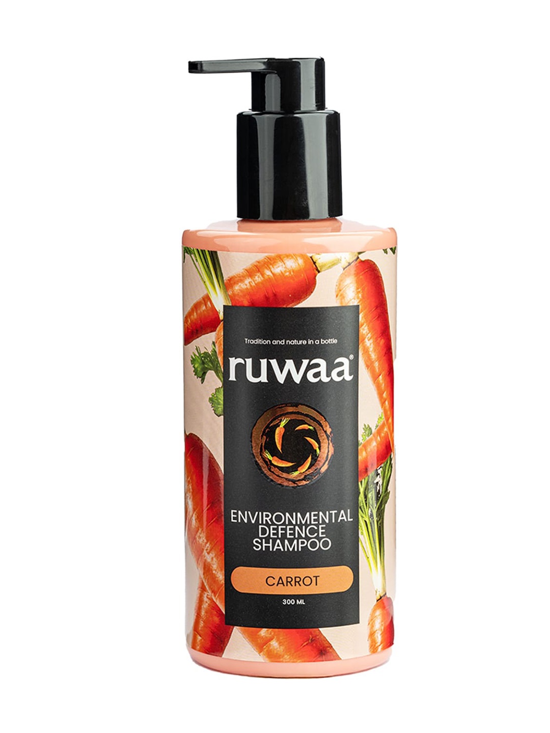 ruwaa Environmental Defence Deep Cleansing Shampoo With Carrot - 300 ml, Peach
ruwaa Environmental Defence Deep Cleansing Shampoo With Carrot - 300 ml, Peach