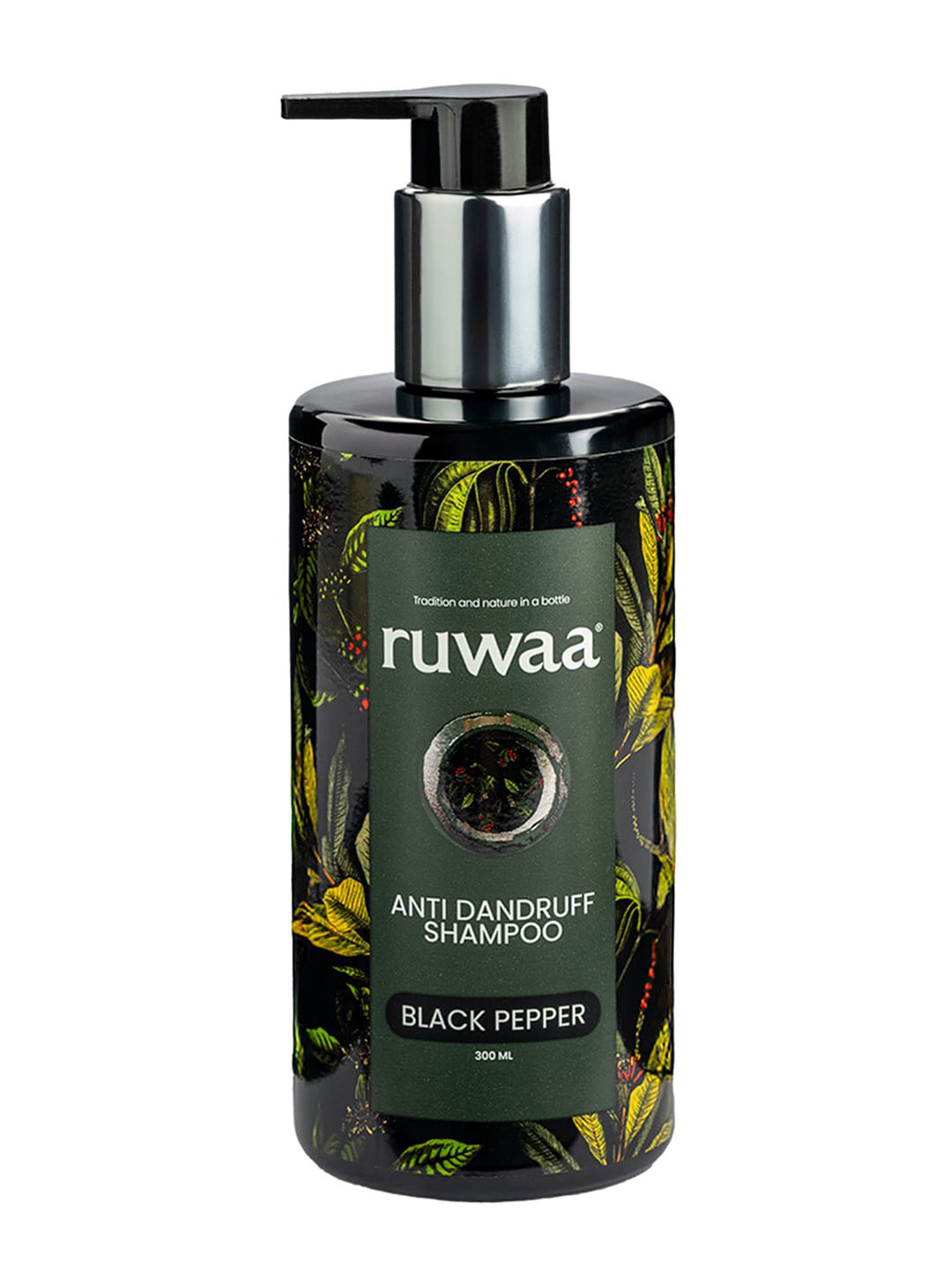 ruwaa Anti-Dandruff Deep Cleansing & Soothing Relief Shampoo With Black Pepper - 300 ml
ruwaa Anti-Dandruff Deep Cleansing & Soothing Relief Shampoo With Black Pepper - 300 ml