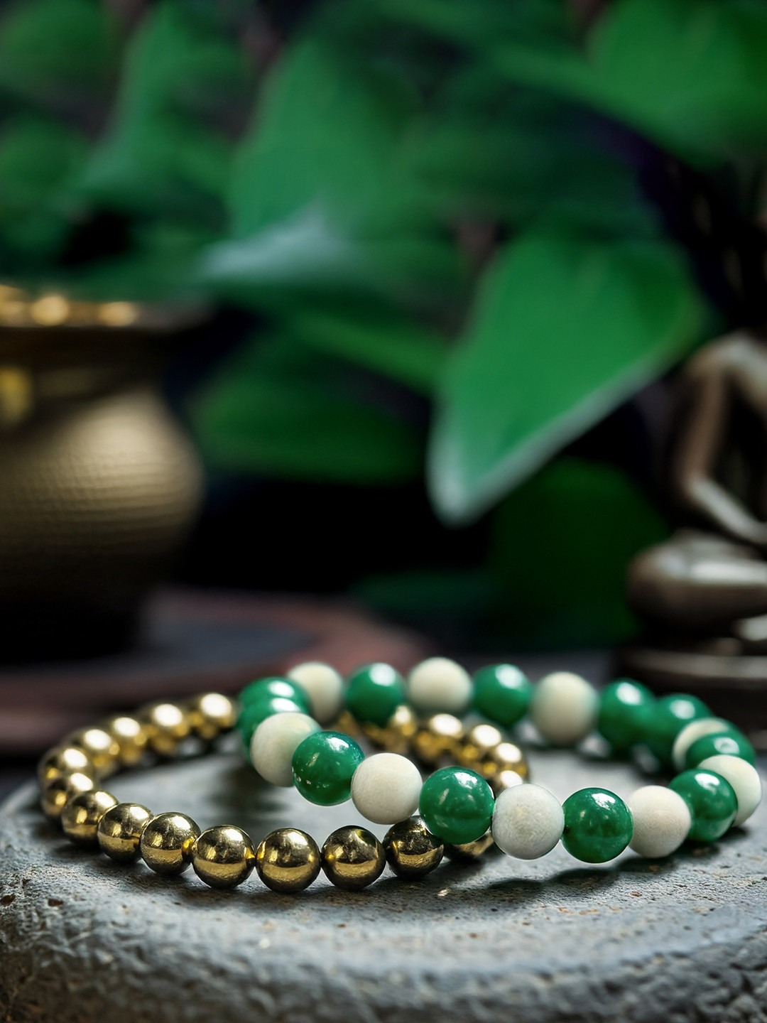 Astrotalk Unisex Set of 2 Crystals Money & Luck Elasticated Bracelet, Gold
Astrotalk Unisex Set of 2 Crystals Money & Luck Elasticated Bracelet, Gold