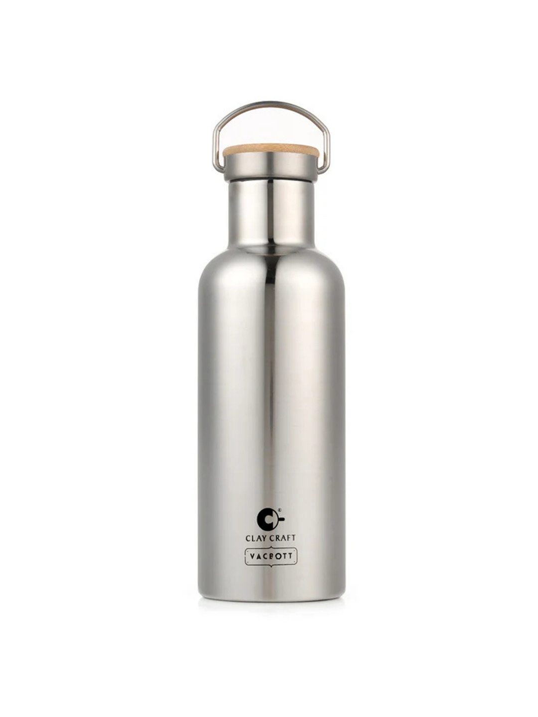 CLAY CRAFT Melissa Silver-Toned Stainless Steel Double Wall Vacuum Water Bottle 700ml
CLAY CRAFT Melissa Silver-Toned Stainless Steel Double Wall Vacuum Water Bottle 700ml