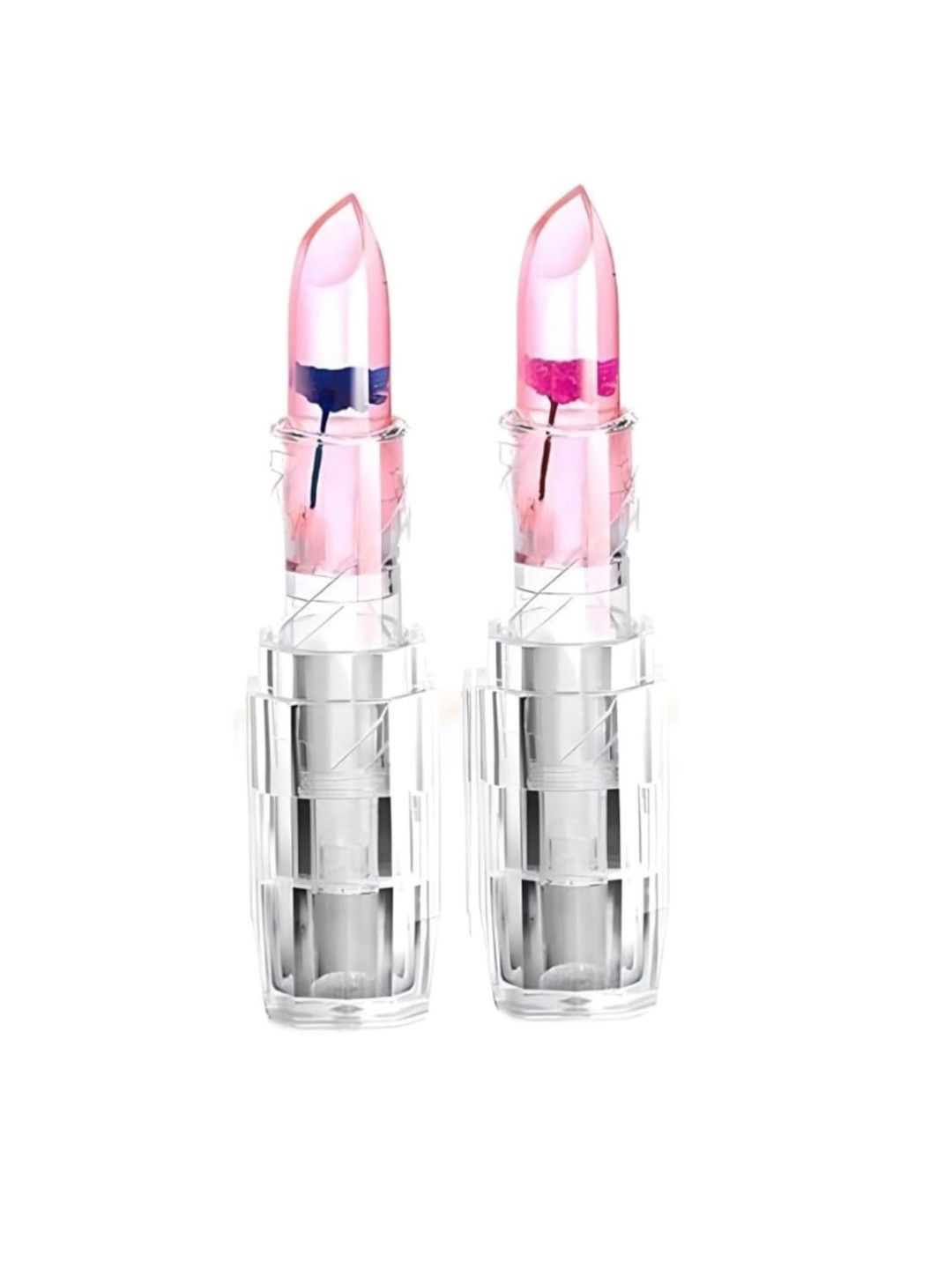 NANCY AJRAM Set Of 2 Jelly Lip Tint Lipstick - 2 g Each, Transparent 
NANCY AJRAM Set Of 2 Jelly Lip Tint Lipstick - 2 g Each, Transparent