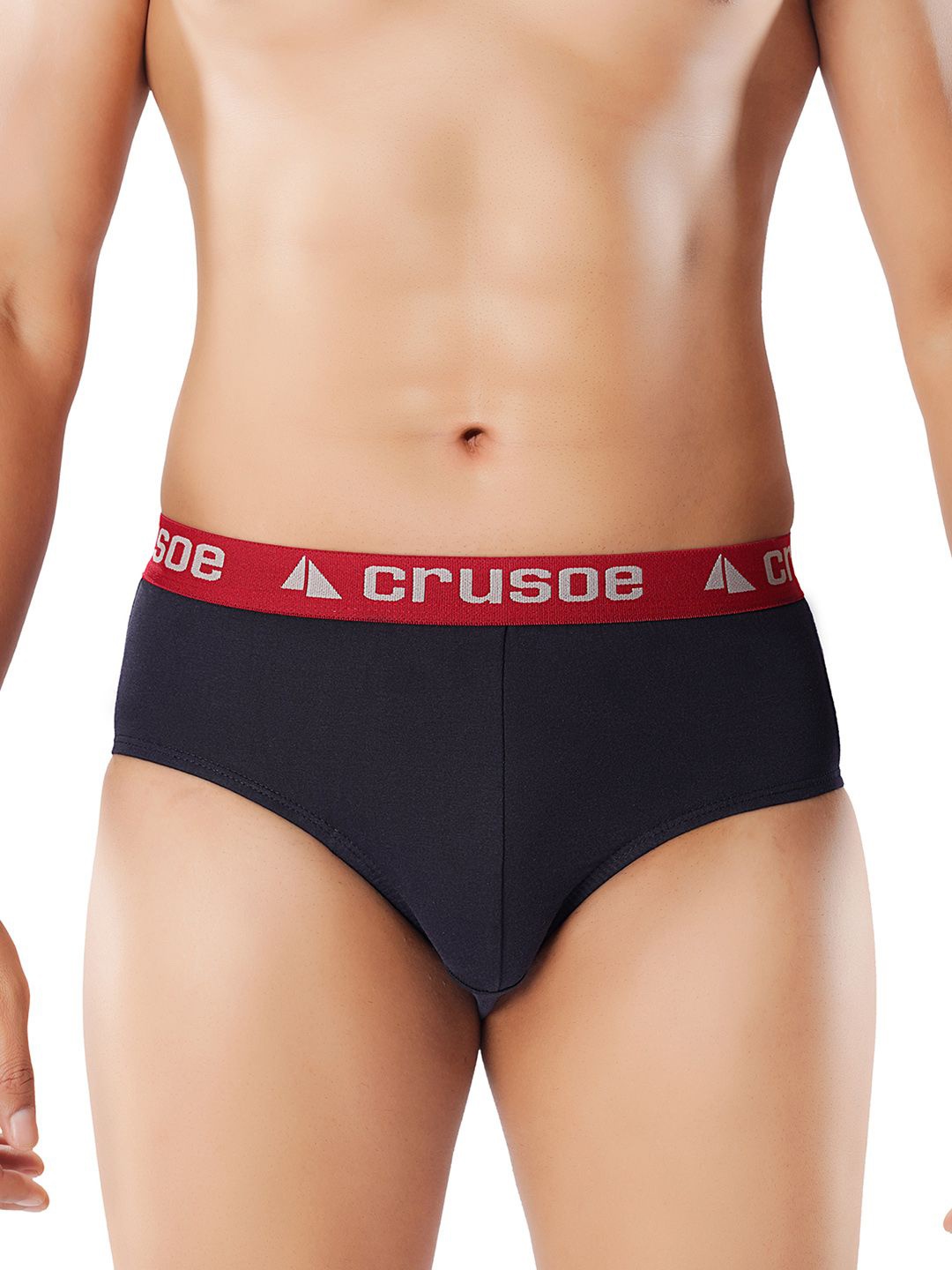 Crusoe Men Pack Of 3 Pure Combed Cotton Antimicrobial Basic BriefsCRU-1002-016, Navy blue
Crusoe Men Pack Of 3 Pure Combed Cotton Antimicrobial Basic BriefsCRU-1002-016, Navy blue
