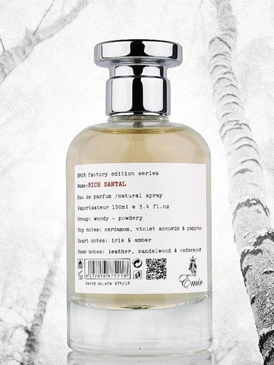 Paris Corner Perfumes Emir Rich Santal Long Lasting Eau De Parfume- 100 ml, Transparent
Paris Corner Perfumes Emir Rich Santal Long Lasting Eau De Parfume- 100 ml, Transparent