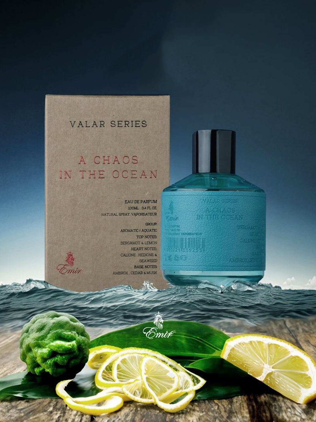 Paris Corner Perfumes Emir A Chaos In The Ocean Eau De Perfume - 100 ml, Transparent
Paris Corner Perfumes Emir A Chaos In The Ocean Eau De Perfume - 100 ml, Transparent
