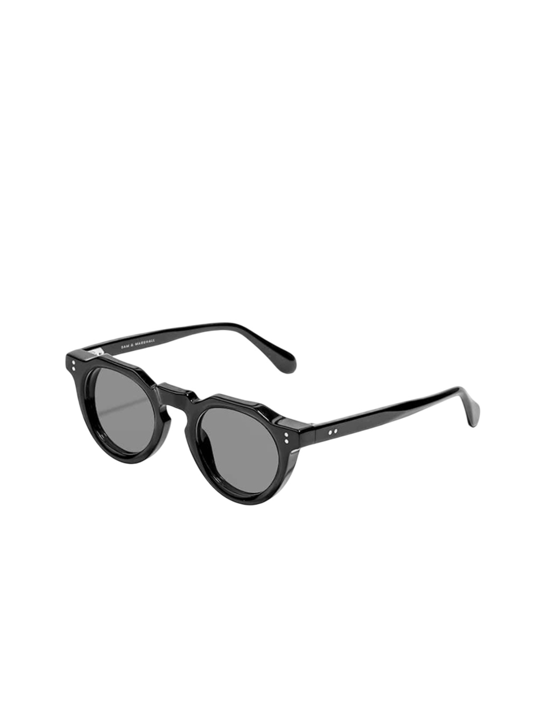 SAM & MARSHALL Unisex Round Sunglasses with Polarised and UV Protected Lens COSMOS, Black
SAM & MARSHALL Unisex Round Sunglasses with Polarised and UV Protected Lens COSMOS, Black